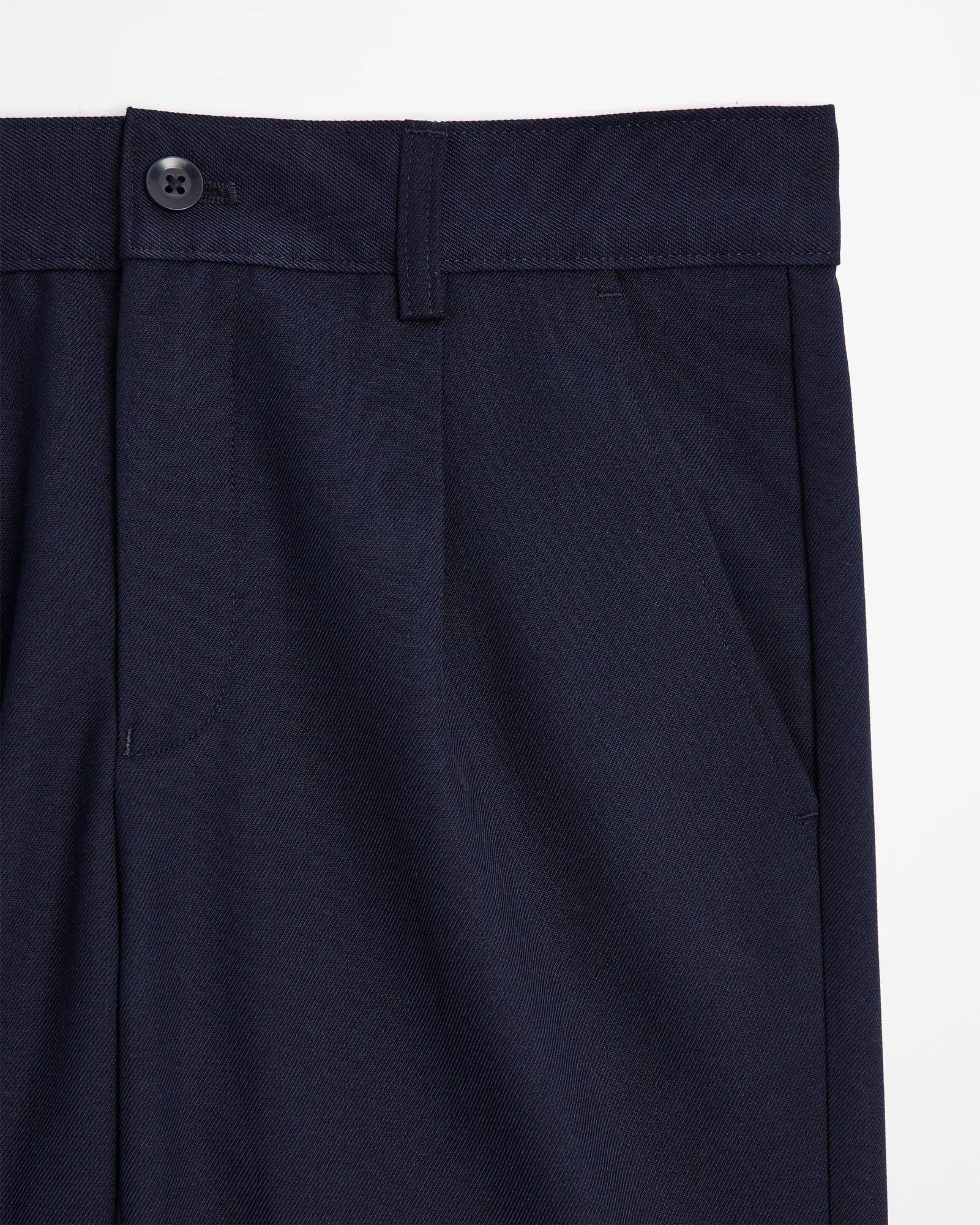 2 Target School Structured Twill Pants NAVY BLUE, 2 of 3