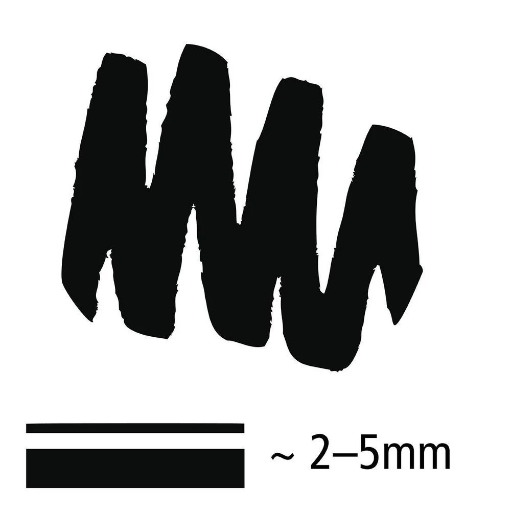 4 Staedtler Lumocolor Whiteboard Marker Chisel Black, 4 of 4