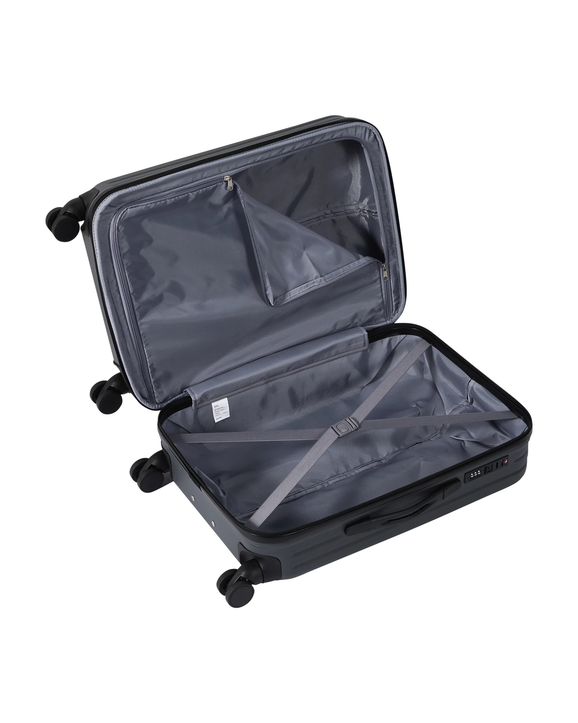 3 8 Wheels Hard Case - Charcoal, 3 of 7