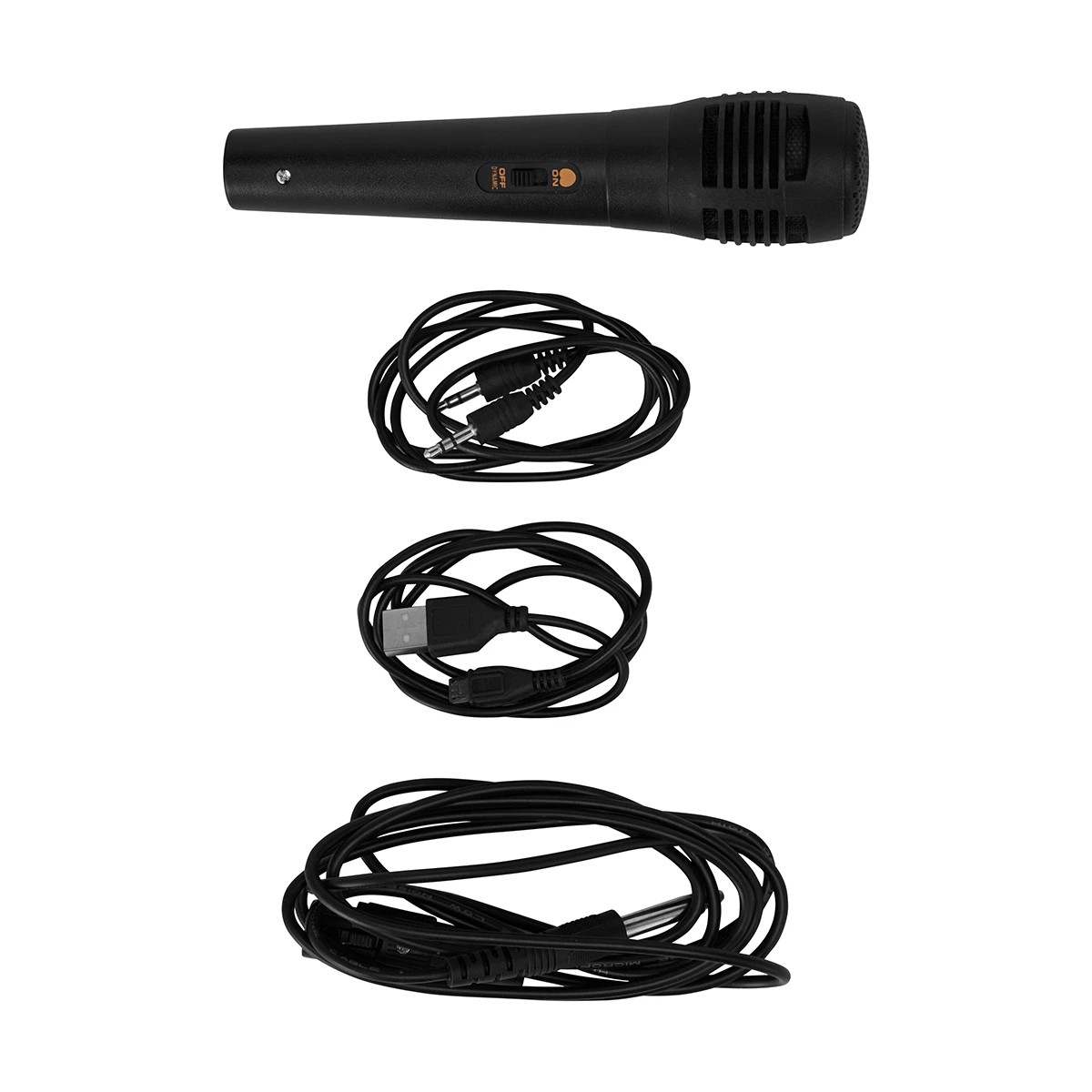 8 Karaoke Speaker with Microphone - Black, 8 of 10