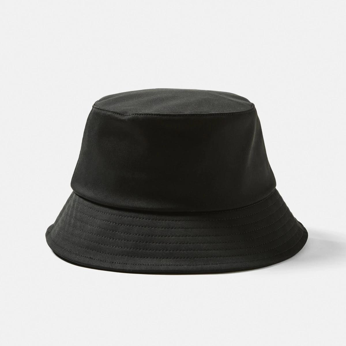 1 Water Resistant Bucket Hat Black, 1 of 1