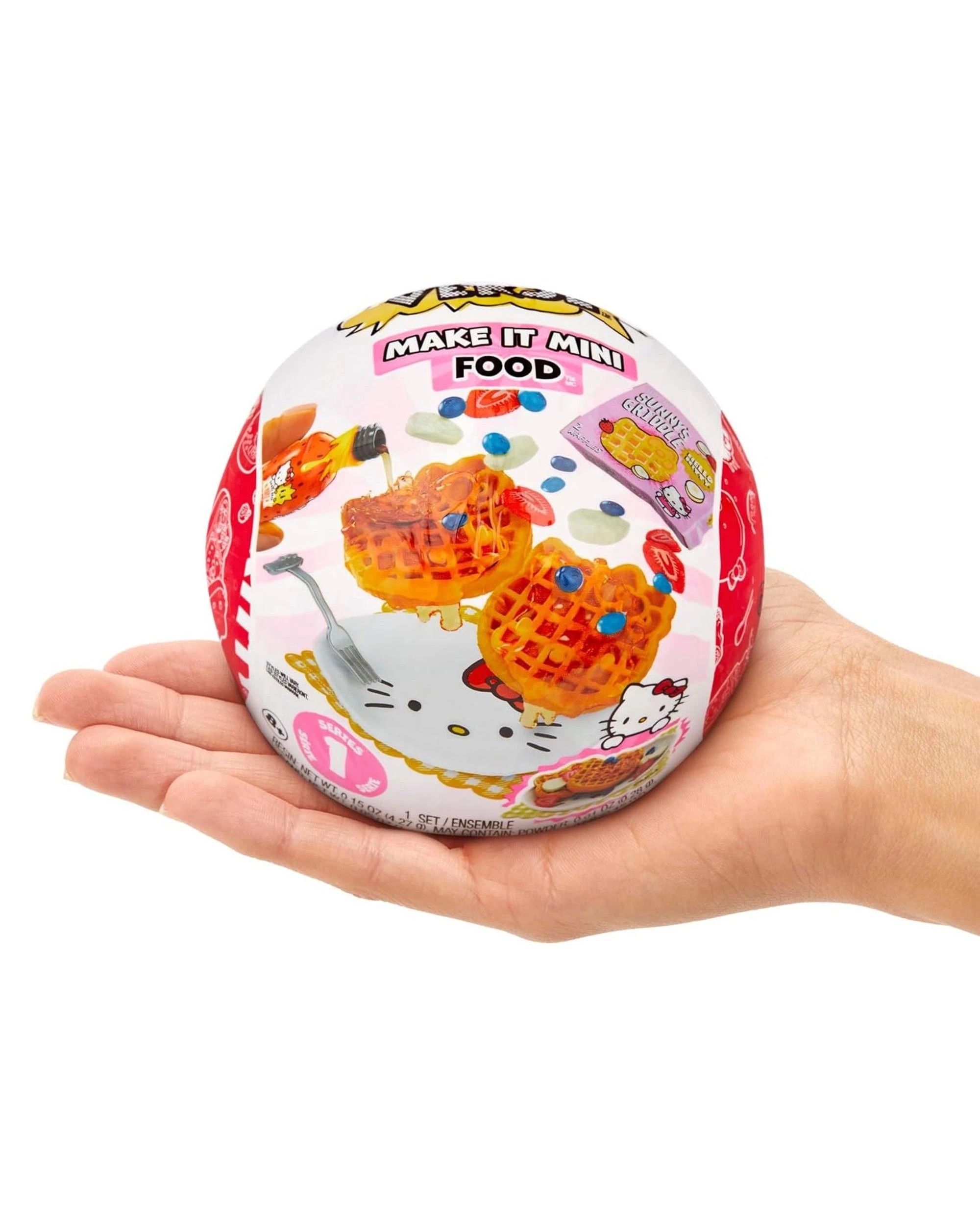 4 MGA's Miniverse Blind Ball: Make It Mini Hello Kitty Food 2-Pack - Two Capsules, 4 of 6