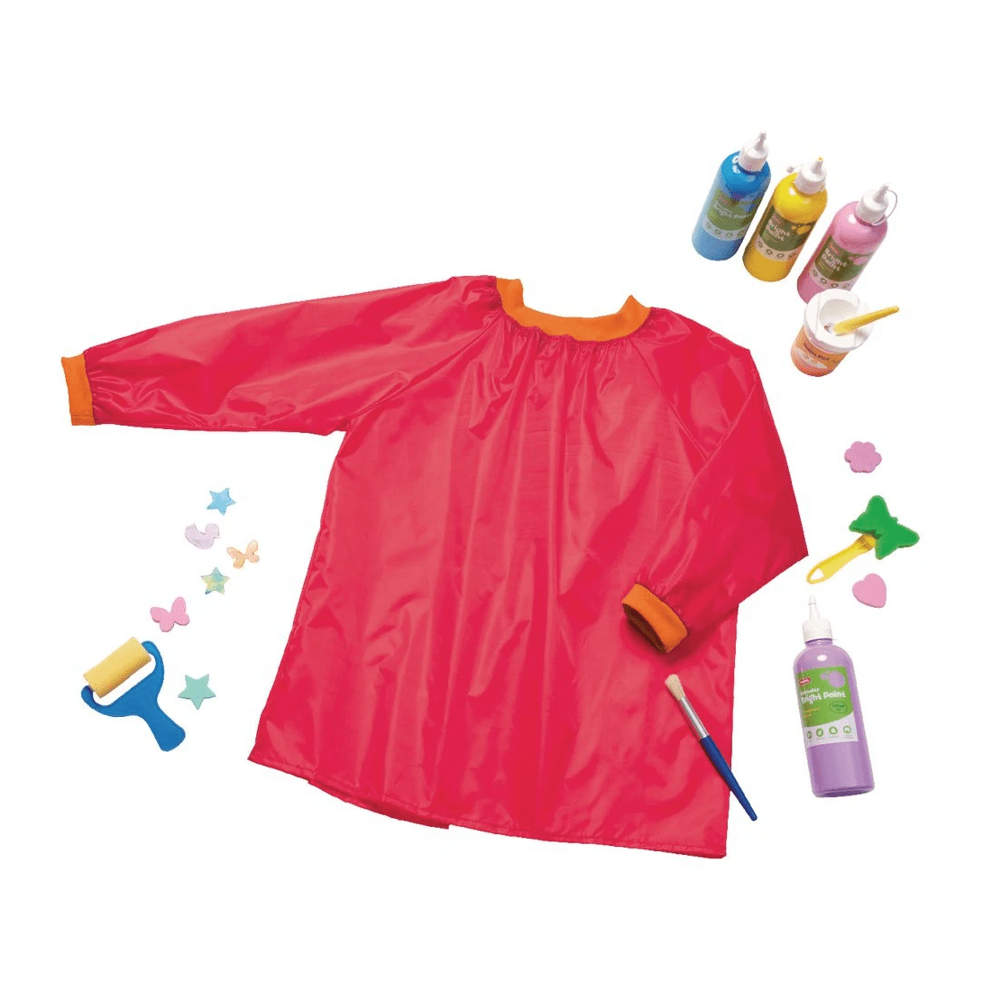 3 Kadink Art Smock Medium Red, 3 of 4