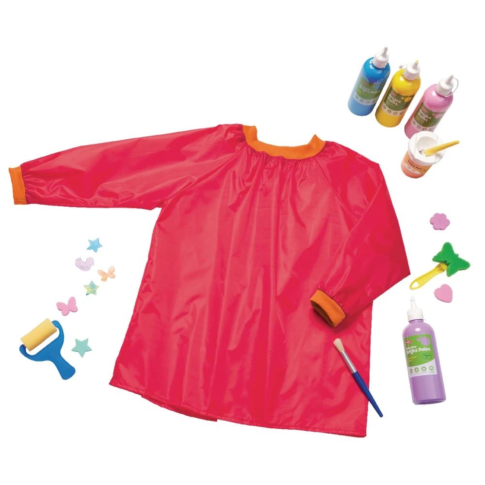 3 Kadink Art Smock Medium Red, 3 of 4