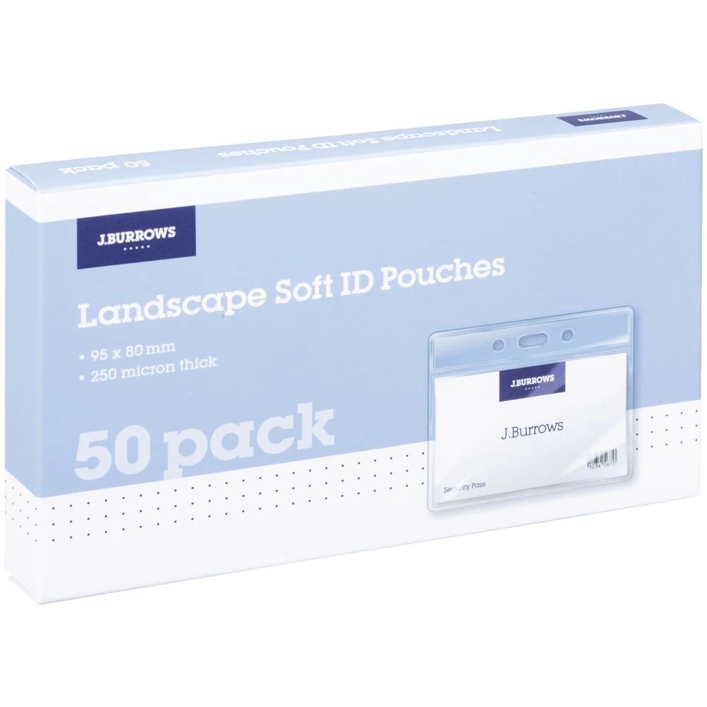 4 J.Burrows Soft ID Pouch Landscape 50 Pack, 4 of 5