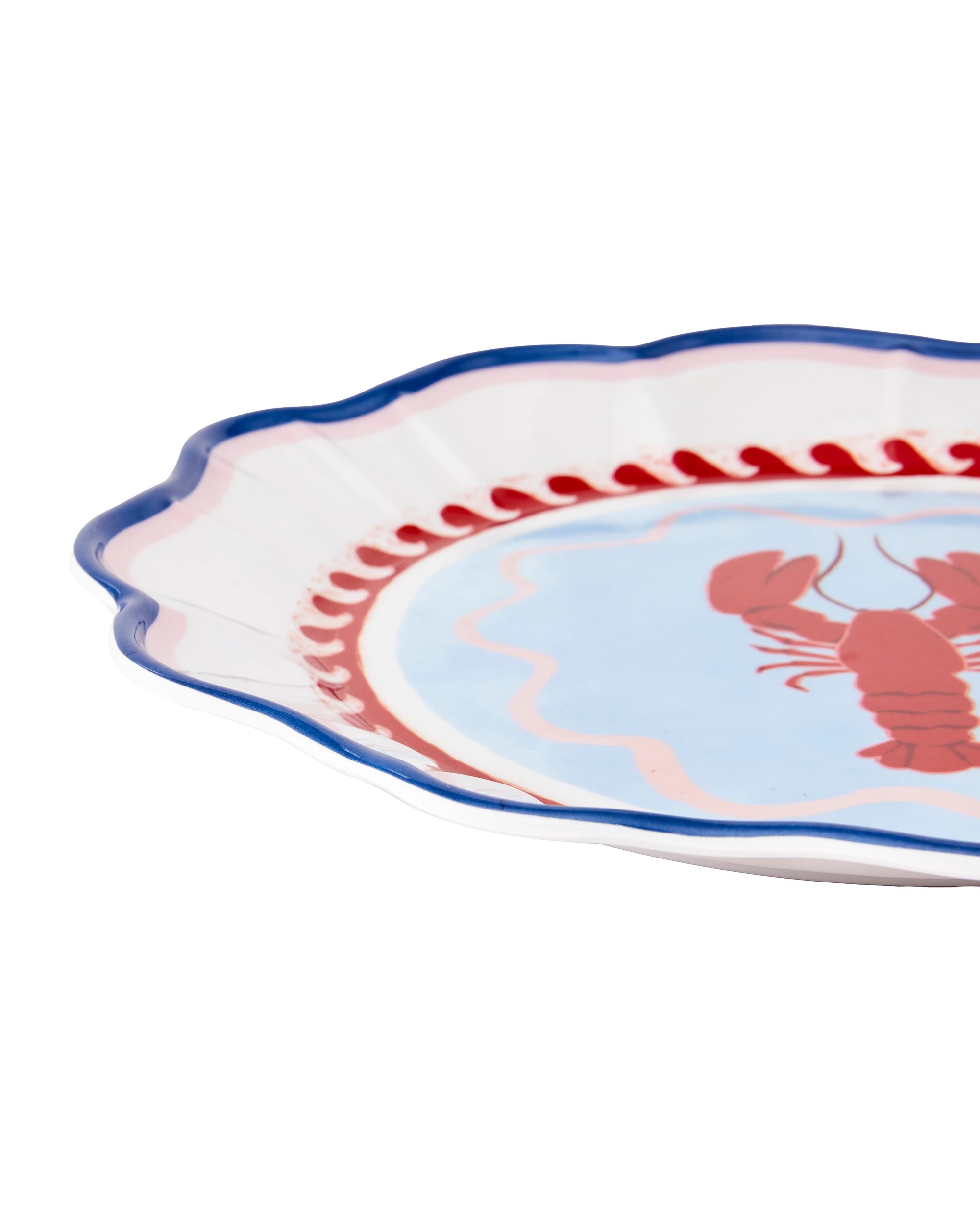 4 4 Pack Sardine Summer Dinner Plates, 4 of 7