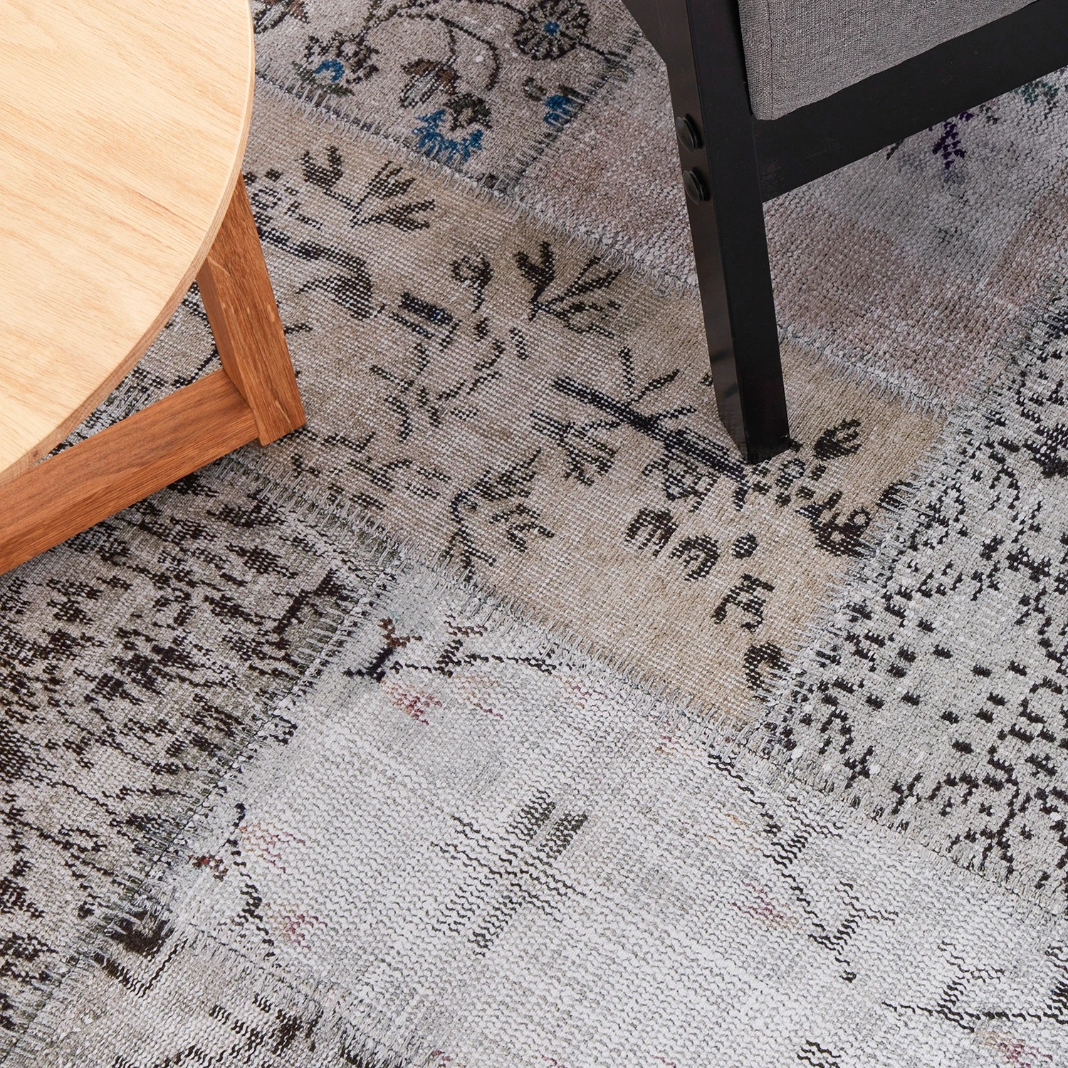 4 Common Ground Rugs Bazaar 189 280x190cm - Large Floor Rug - Grey, 4 of 9
