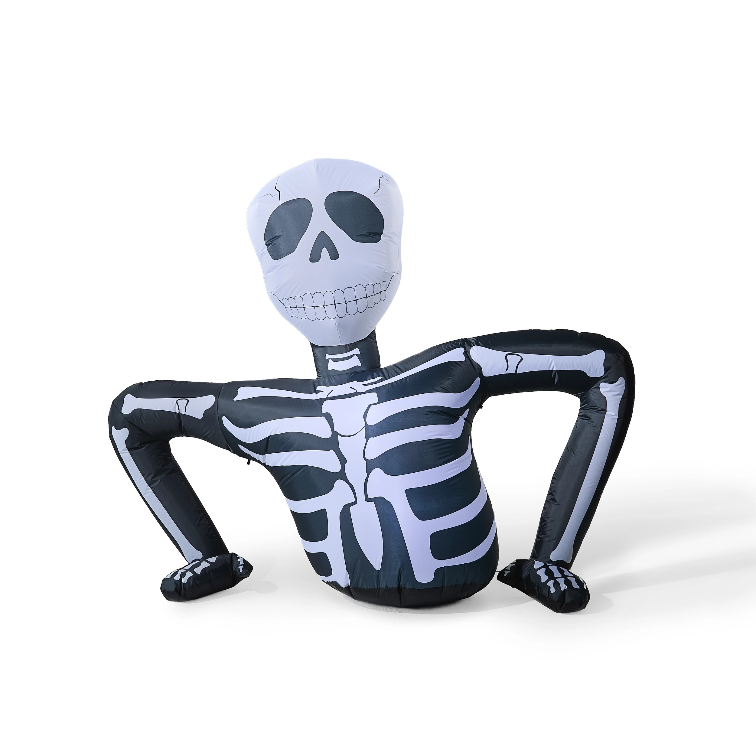 4 Low Voltage LED Light Up Inflatable Skeleton, 4 of 9