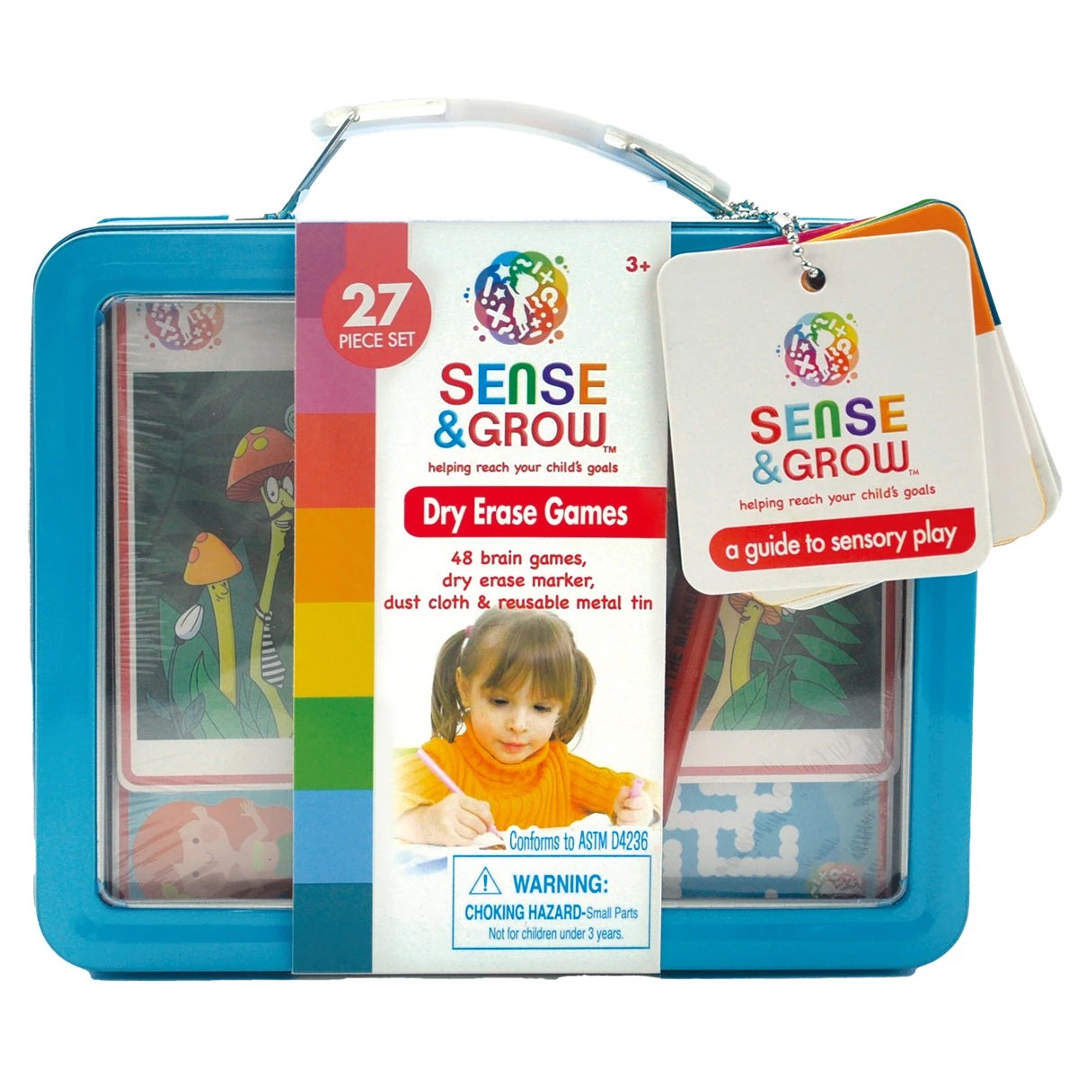 1 Sense & Grow Dry Erase Games, 1 of 1