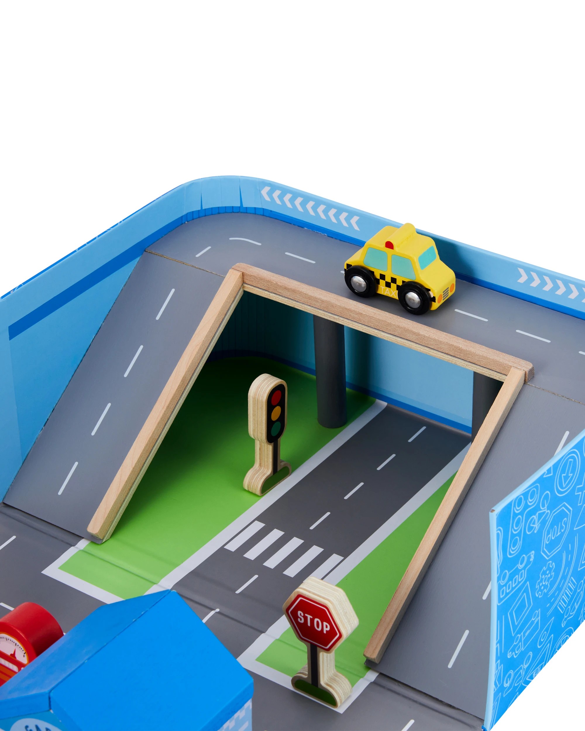 4 12 Piece Wooden Play Suitcase Vehicles Set, 4 of 8