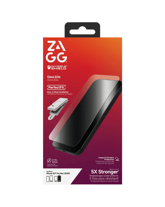 ZAGG InvisShield Elite Screen Protector iPhone 17 Pro Max