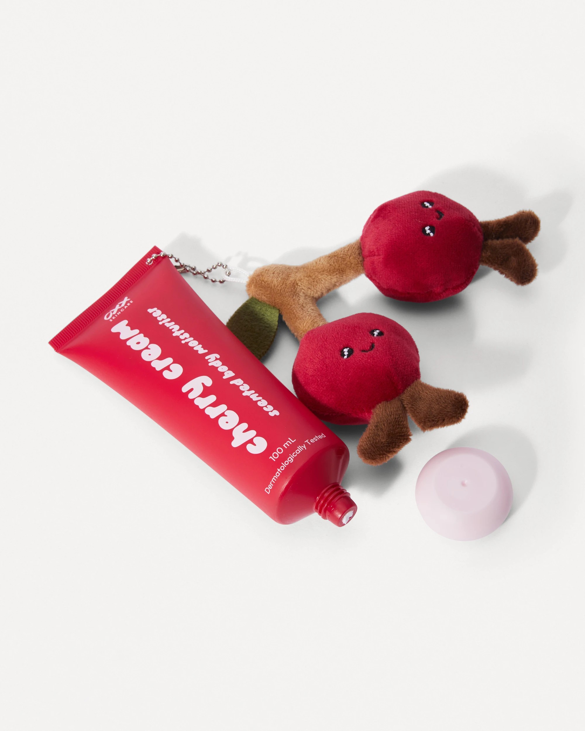 2 OXX Skincare Cherry Cream Scented Body Moisturiser 100ml, 2 of 5