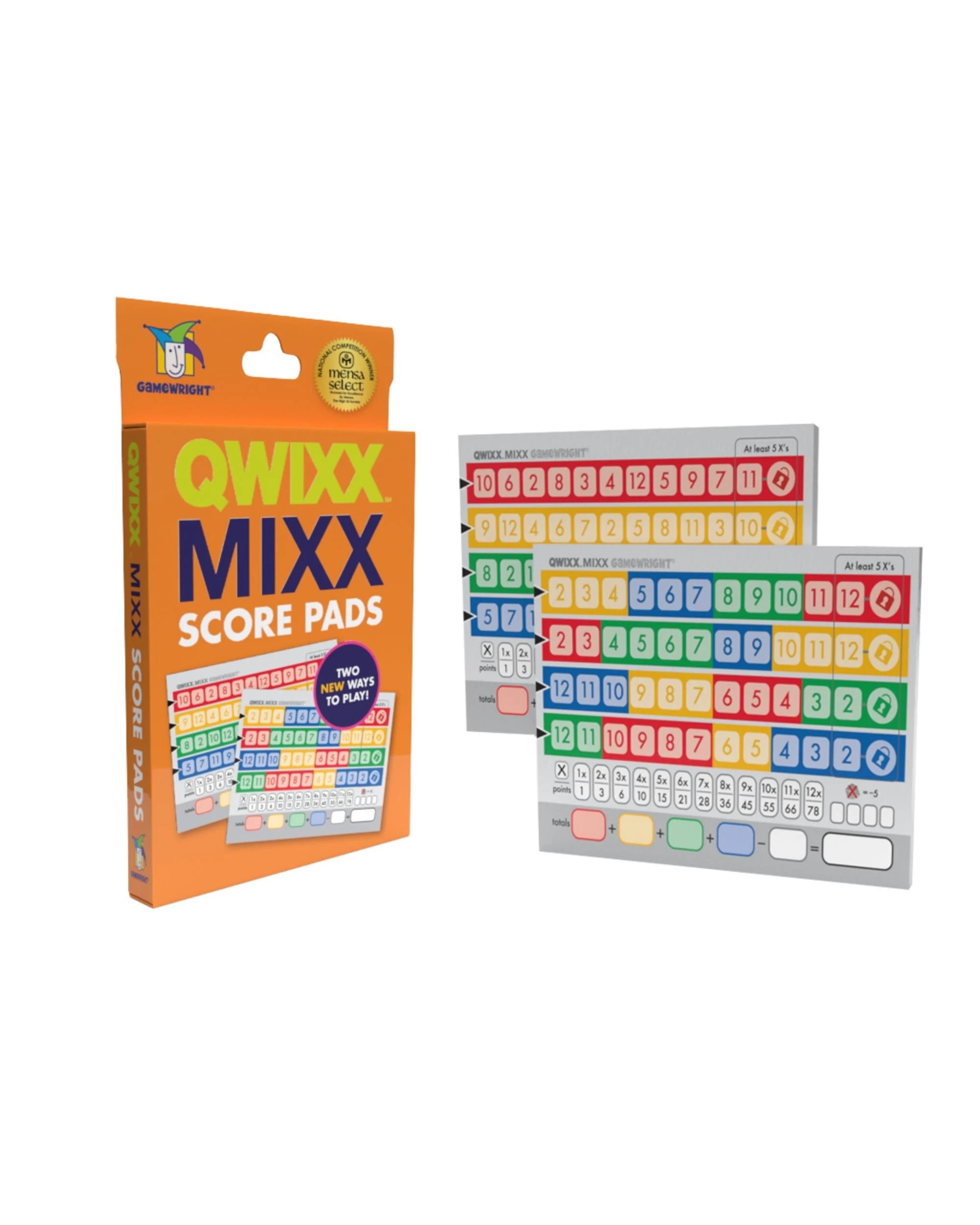 1 Qwixx Mixx Score Pads Expansion, 1 of 2