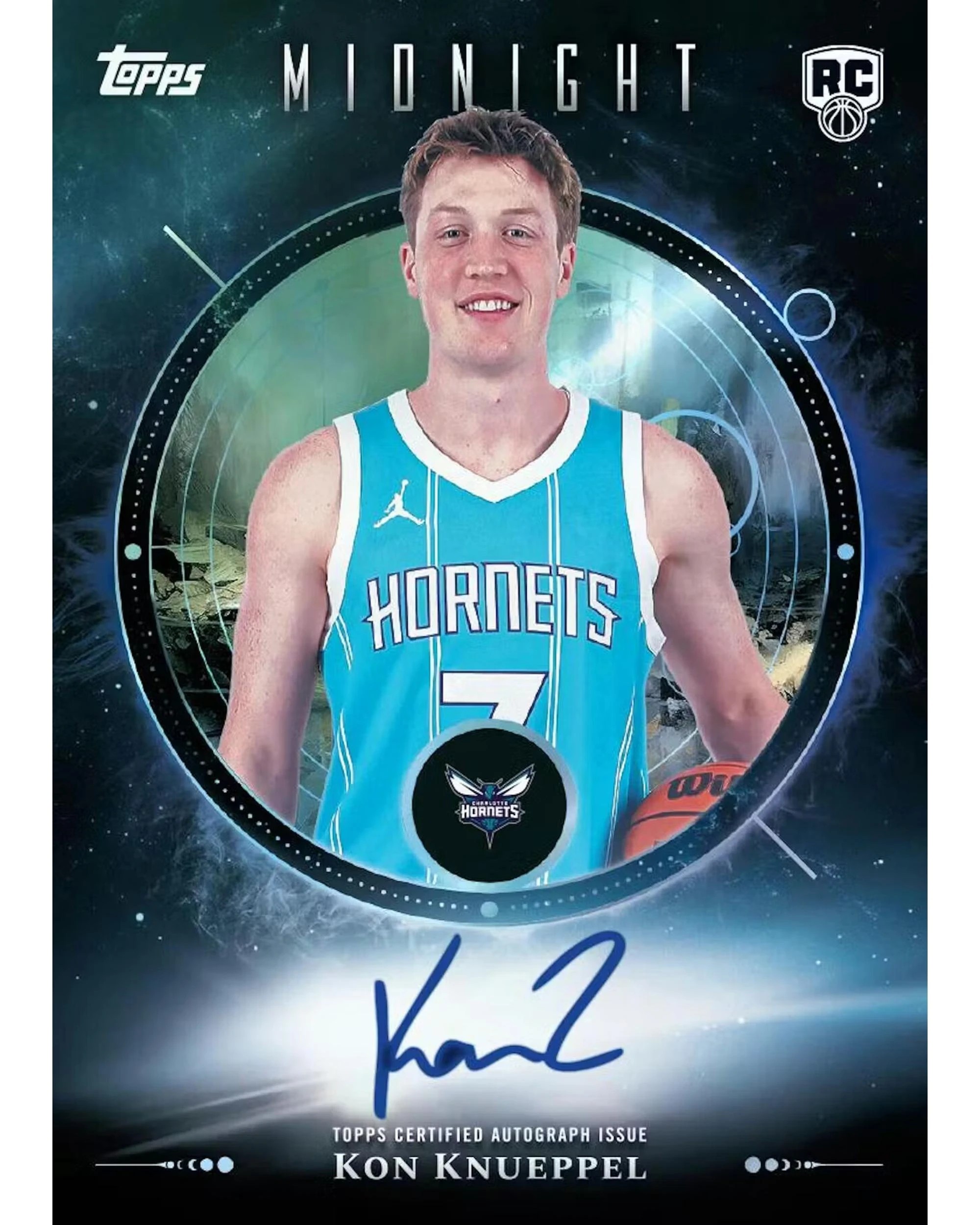 7 Topps 2025/2026 NBA Midnight Basketball Hobby Box, 7 of 10