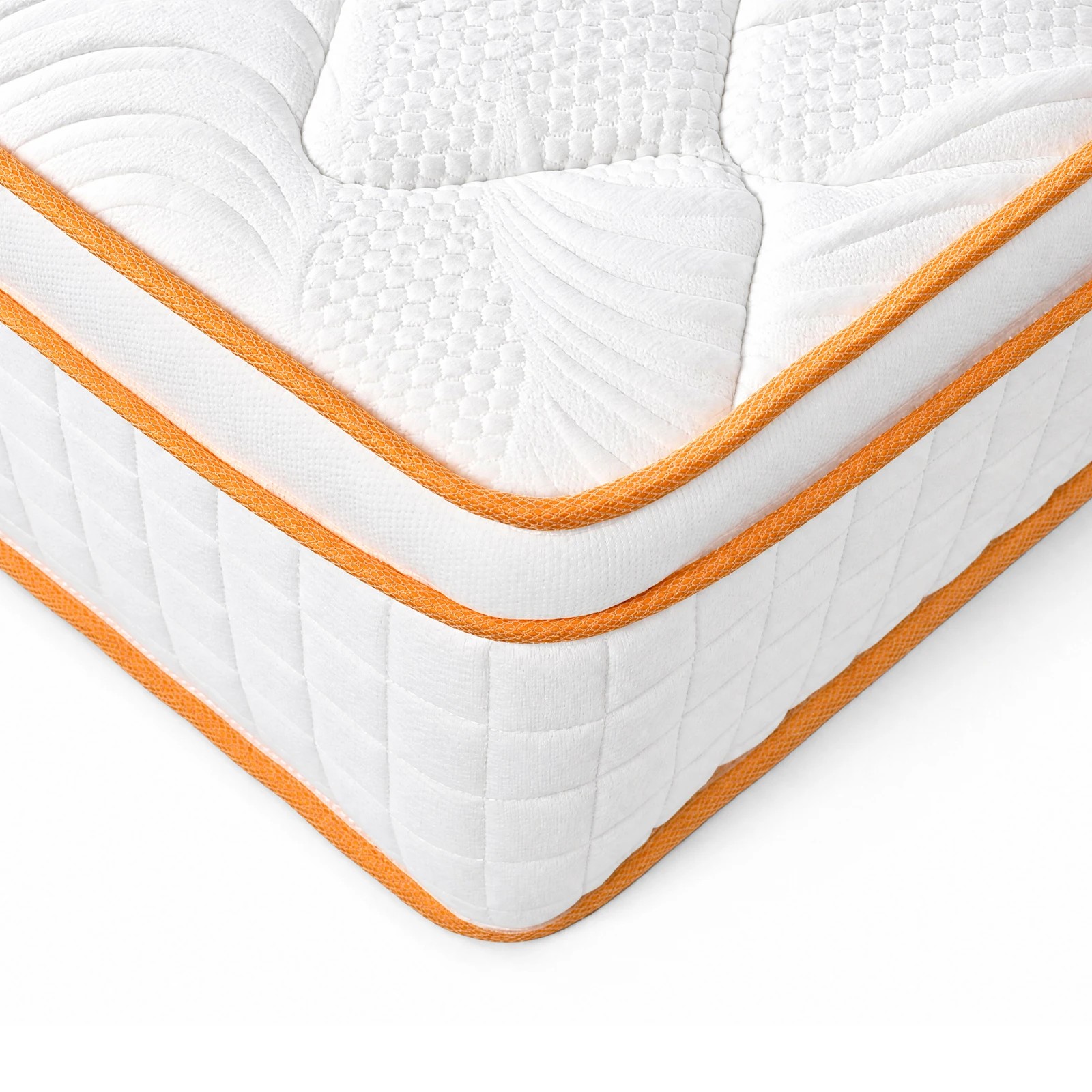 5 Advwin 34CM Hybrid Mattress with Memory Foam & Individual Pocket Springs Queen Size - White, 5 of 8