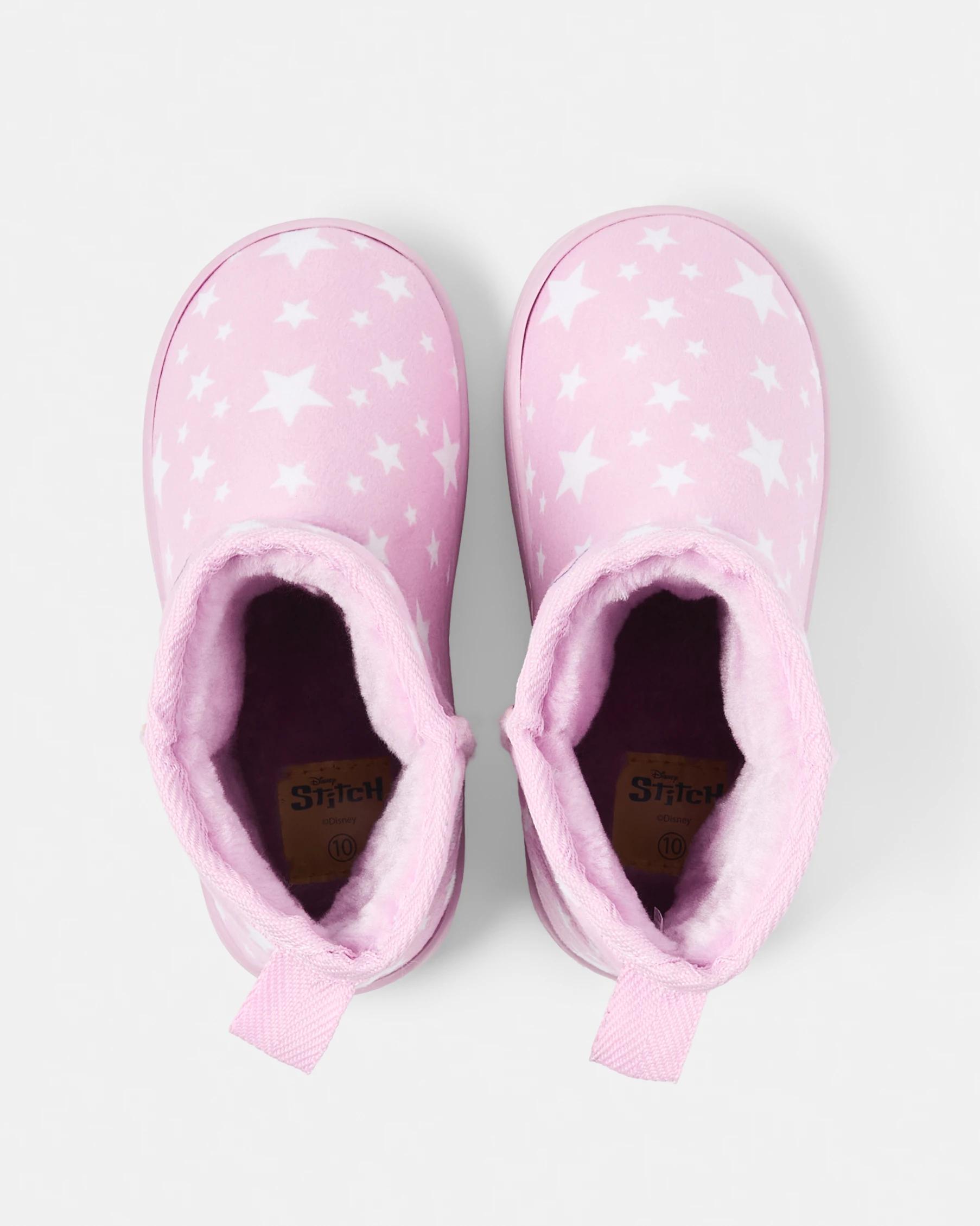 3 Junior Disney Lilo & Stitch License Slipper Boots Pk Stitch, 3 of 6