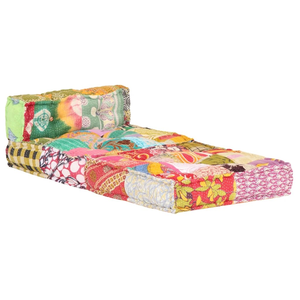 3 Vidaxl Pouffe Sofa Bed - Multi, 3 of 9