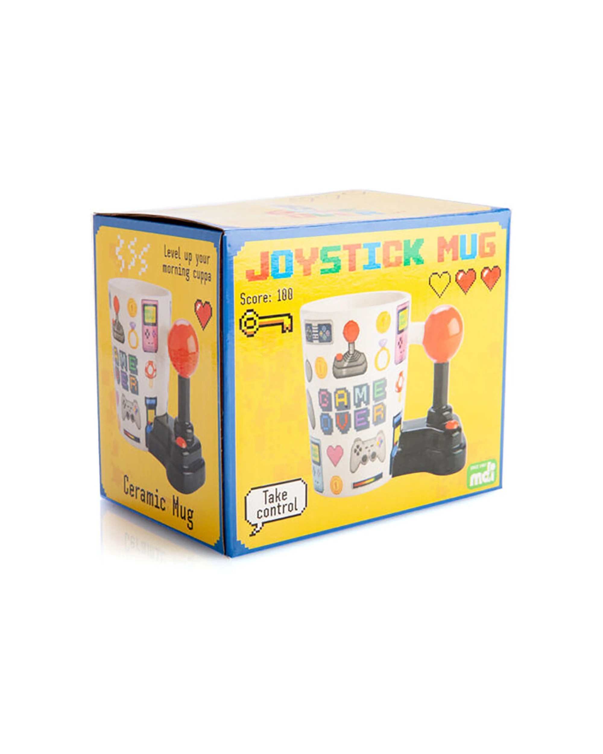 5 MDI Gamer Ceramic Mug Joystick 3D Handle Mug 14x14cm - Multi, 5 of 5