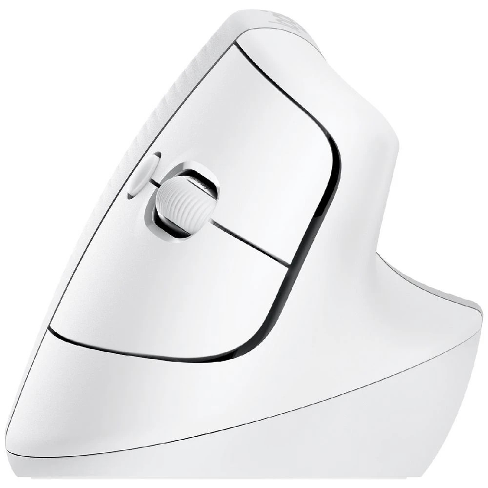 3 Logitech Lift for Mac Vertical Ergonomic Mouse Off-White, 3 of 10
