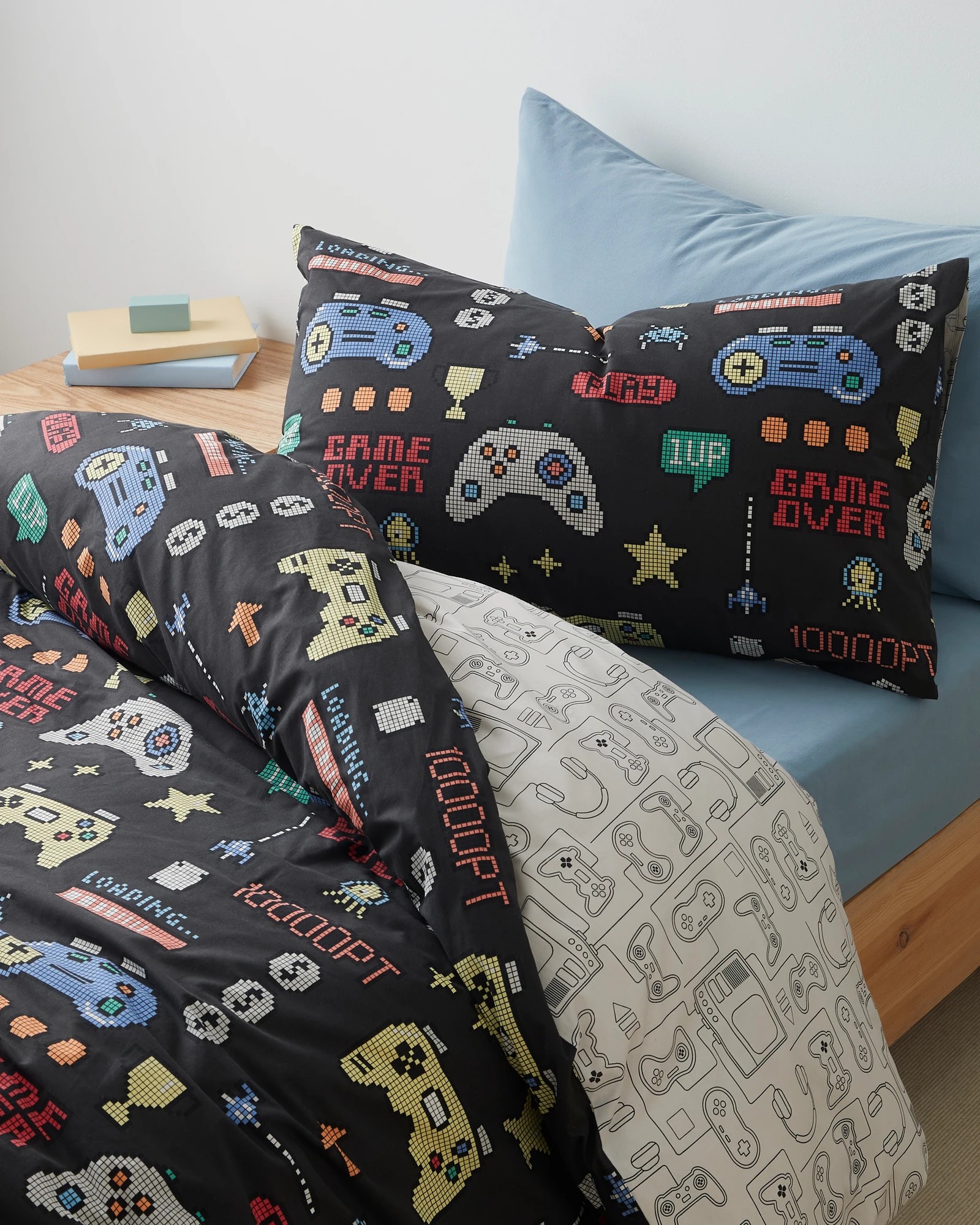 3 Target Felix Gaming Kids Quilt Cover Set
 - Double Bed
 - Multi, 3 of 6