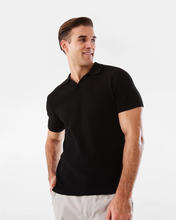 Knit Polo Shirt