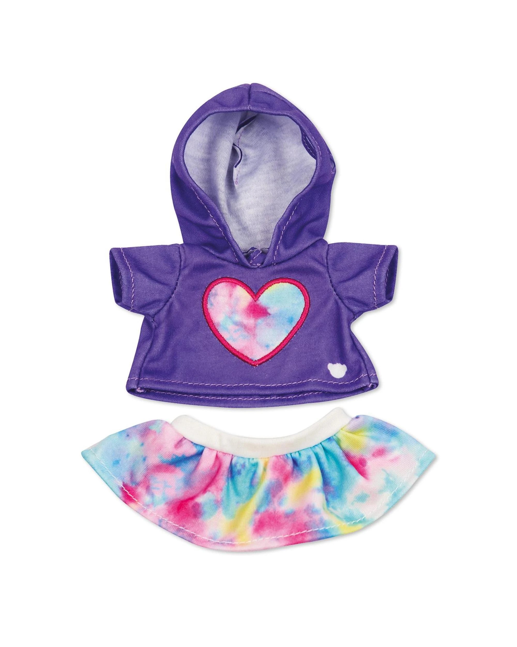 1 Casdon Build-A-Bear Workshop Purple Heart Clothing Accessory Pack - Purple, 1 of 5