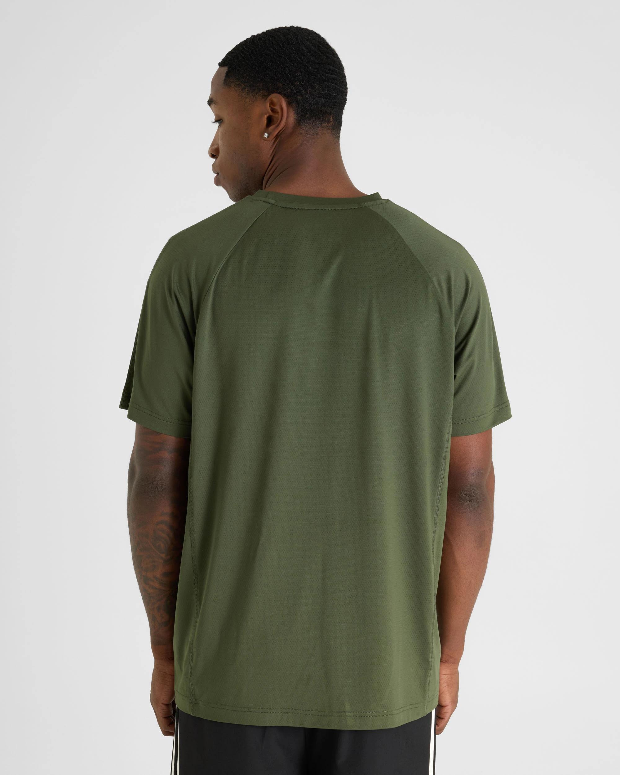 2 Lonsdale London Active T-Shirt OLIVE, 2 of 5