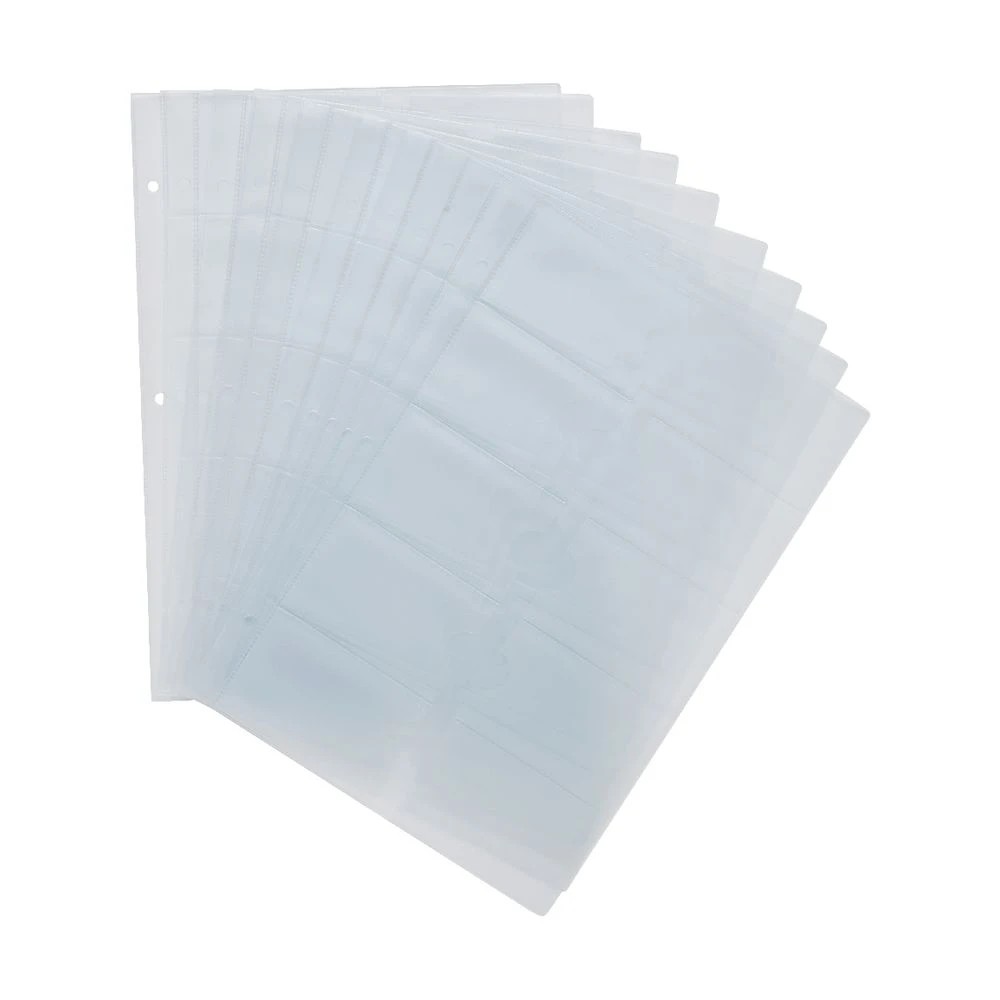 2 J.Burrows A4 Business Card Refills 10 Pack, 2 of 2