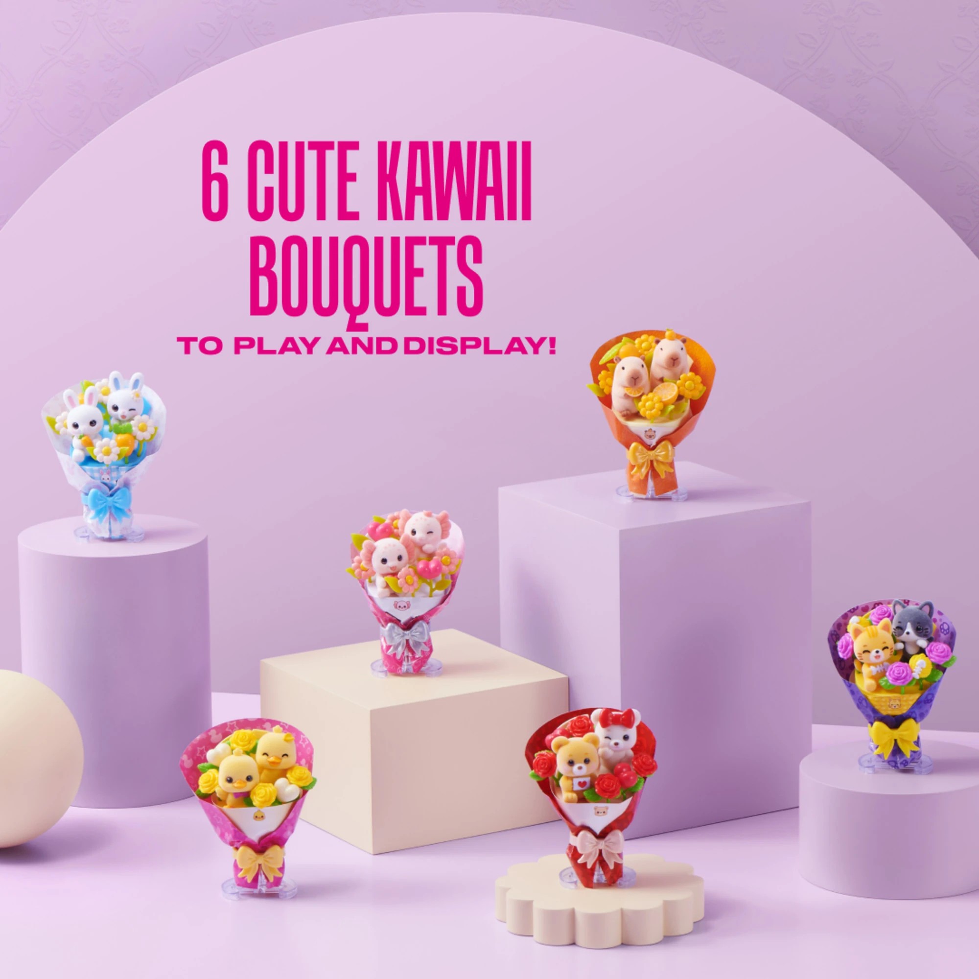 8 ZURU Mini Brands Mini Kawaii Bouquet Capsule Series 1 - Assorted, 8 of 9