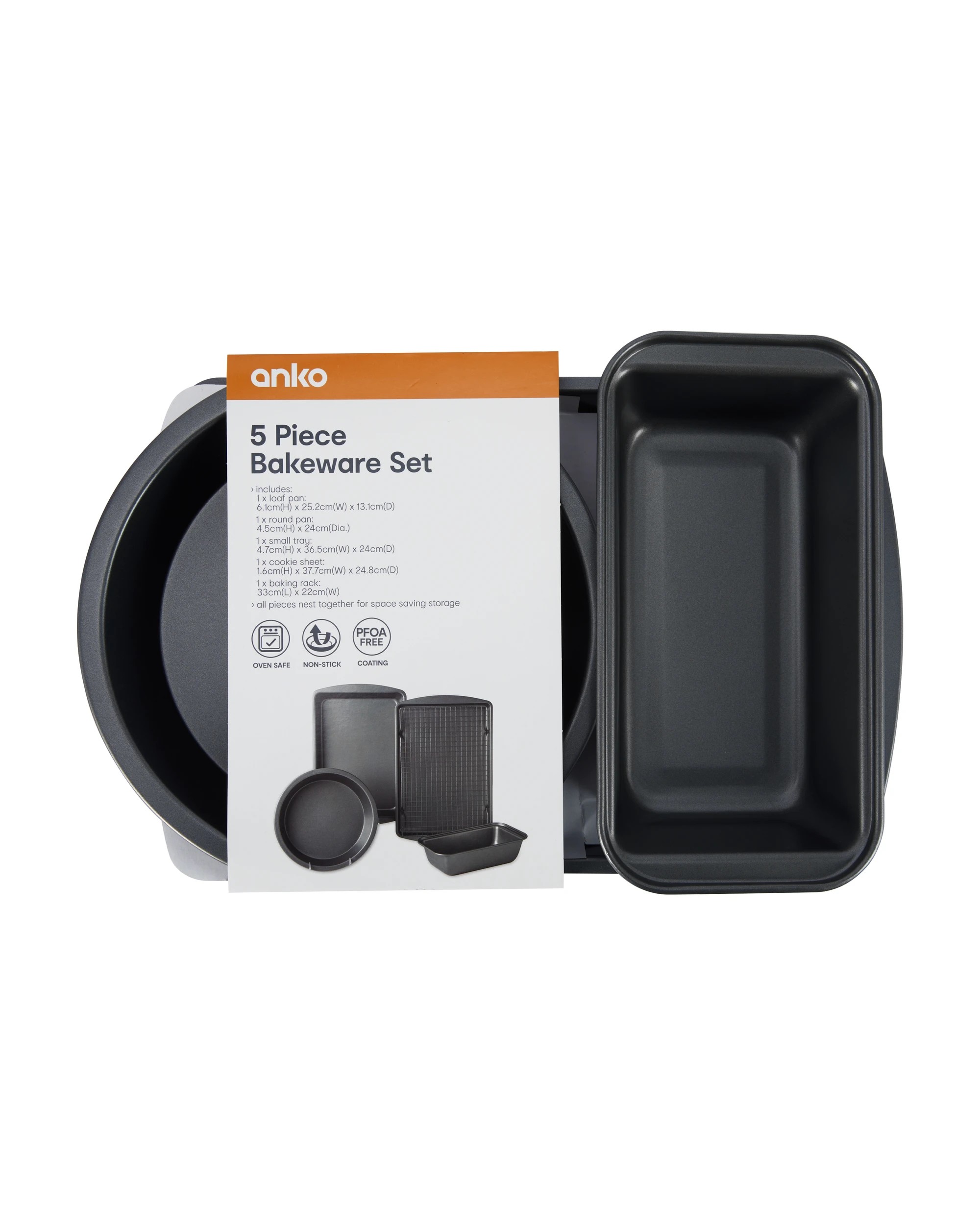 9 5 Piece Bakeware Set, 9 of 9