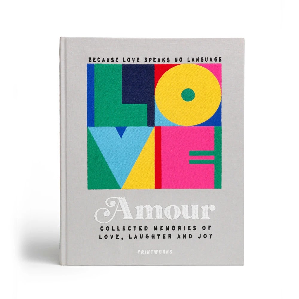 1 Printworks Embroidered Photo Album-Amour - Multi, 1 of 5