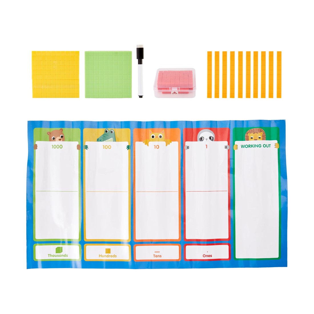 2 124 Piece Mab Counting Blocks, 2 of 7