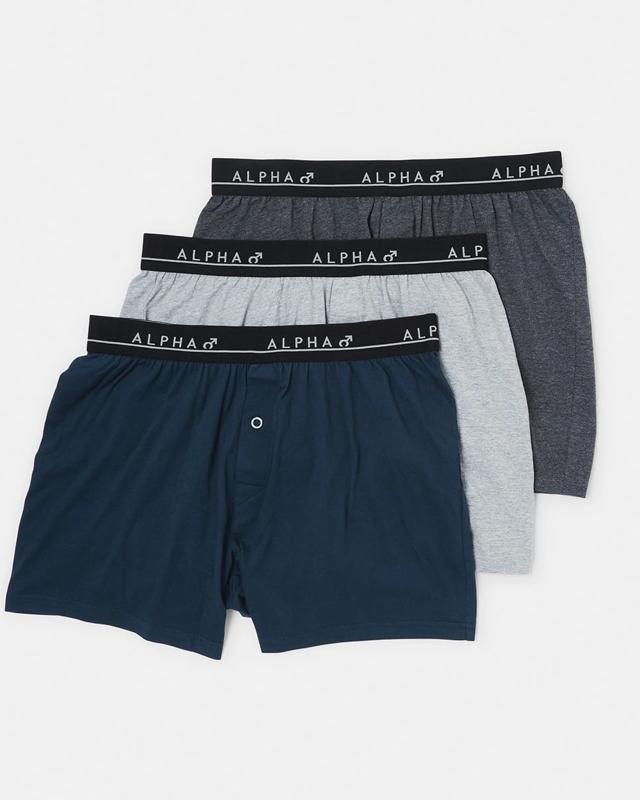 3 Pack Plain Jersey Bo