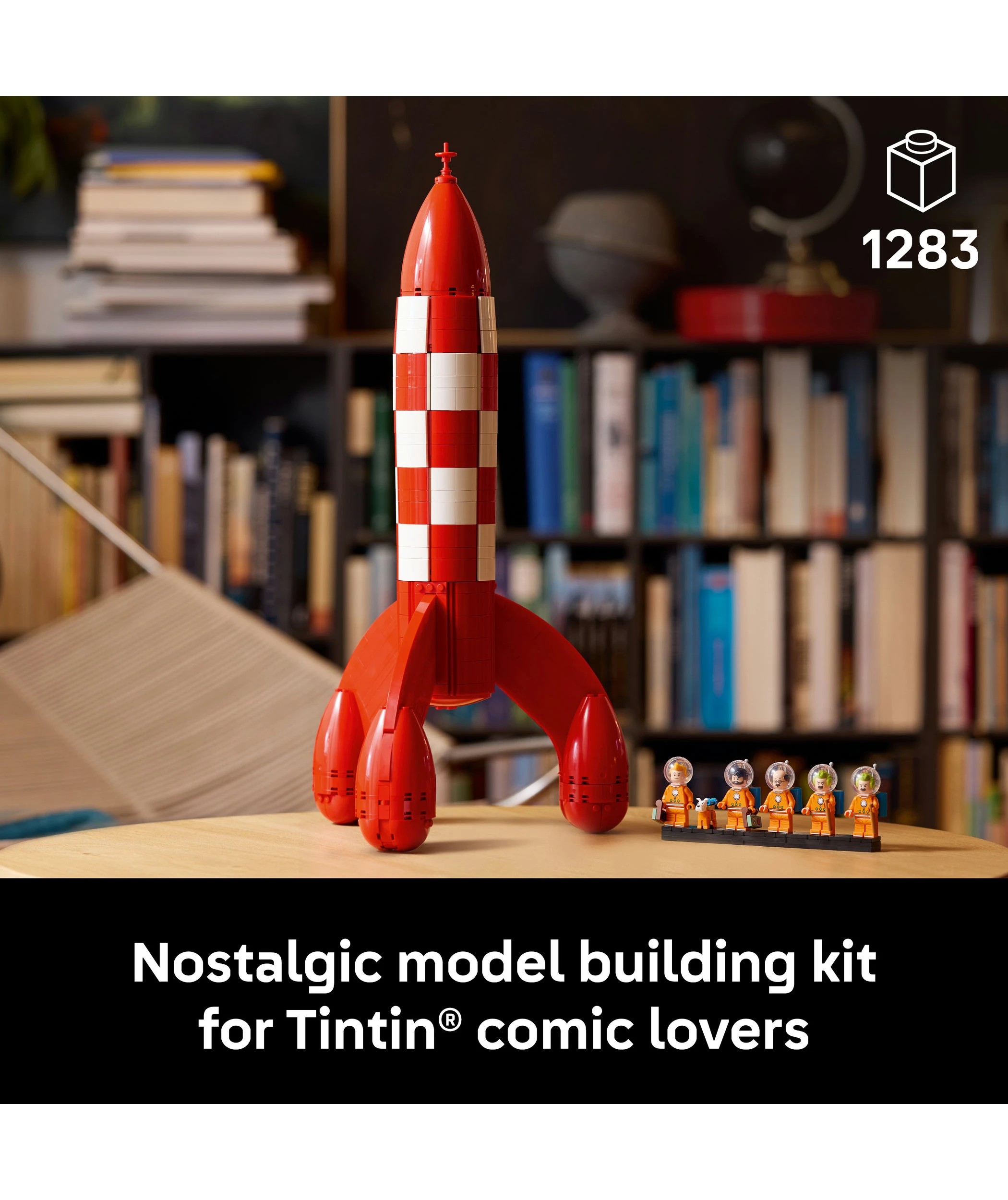 3 LEGO Ideas Tintin Moon Rocket 21367, 3 of 10