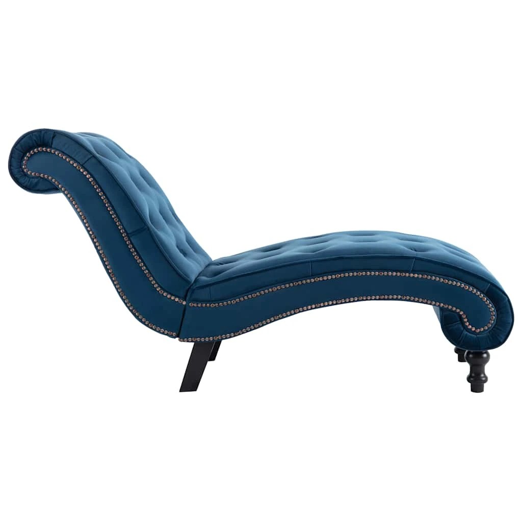 3 Vidaxl Chaise Lounge Lounge Chairs - Blue, 3 of 7