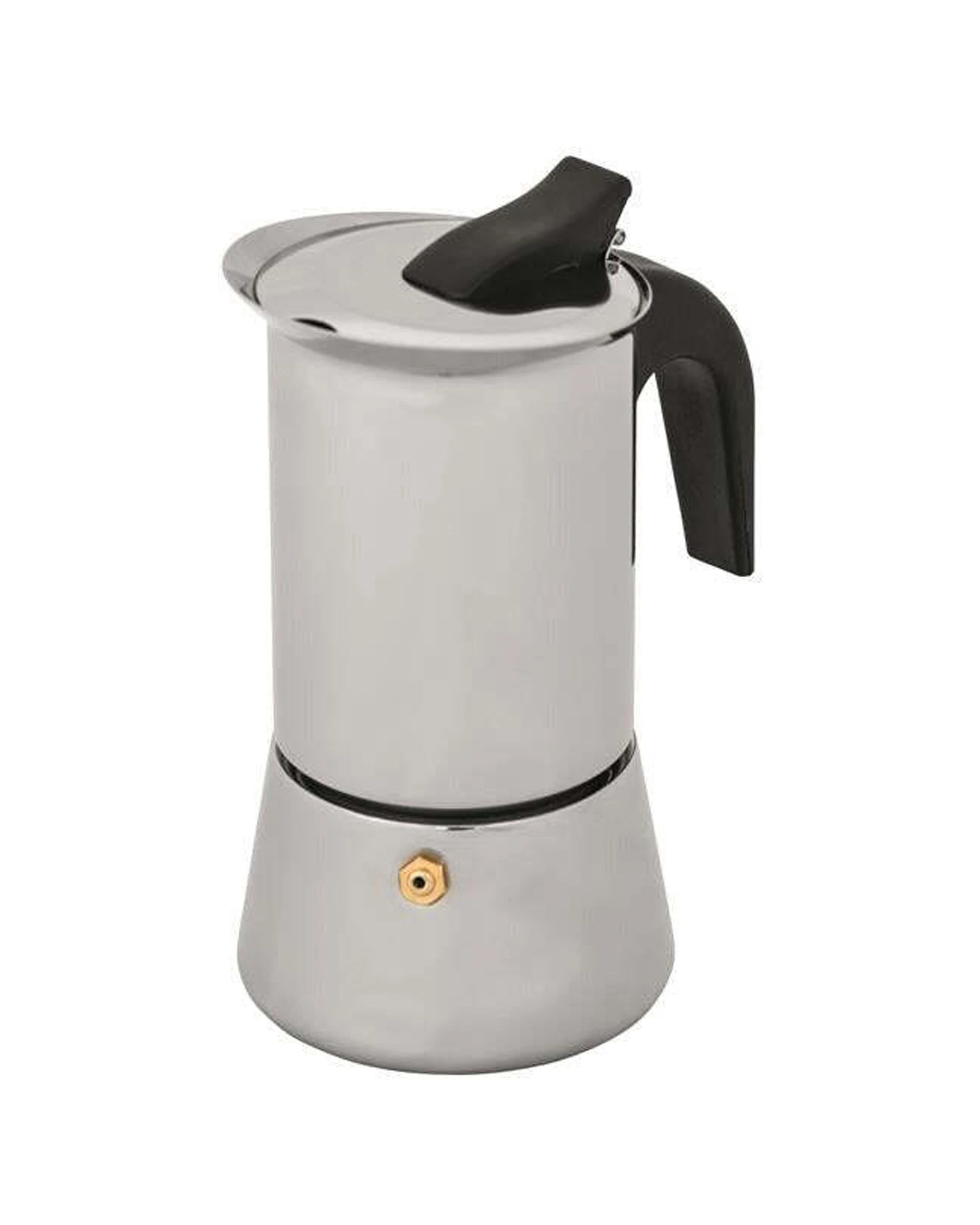 1 Avanti Inox Espresso Maker 6 Cup Stainless Steel Satin Finish - Silver, 1 of 1