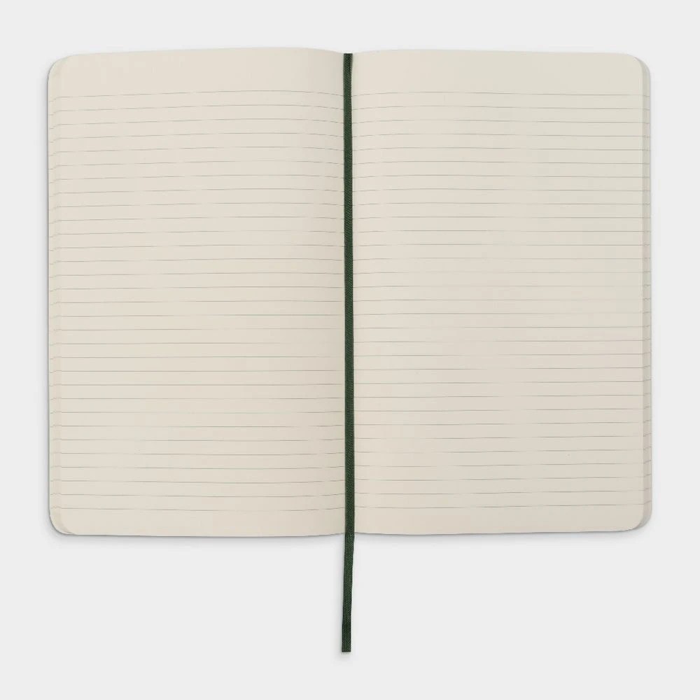 3 Moleskine Classic Soft Cover Ruled Notebook Myrtle Green, 3 of 9