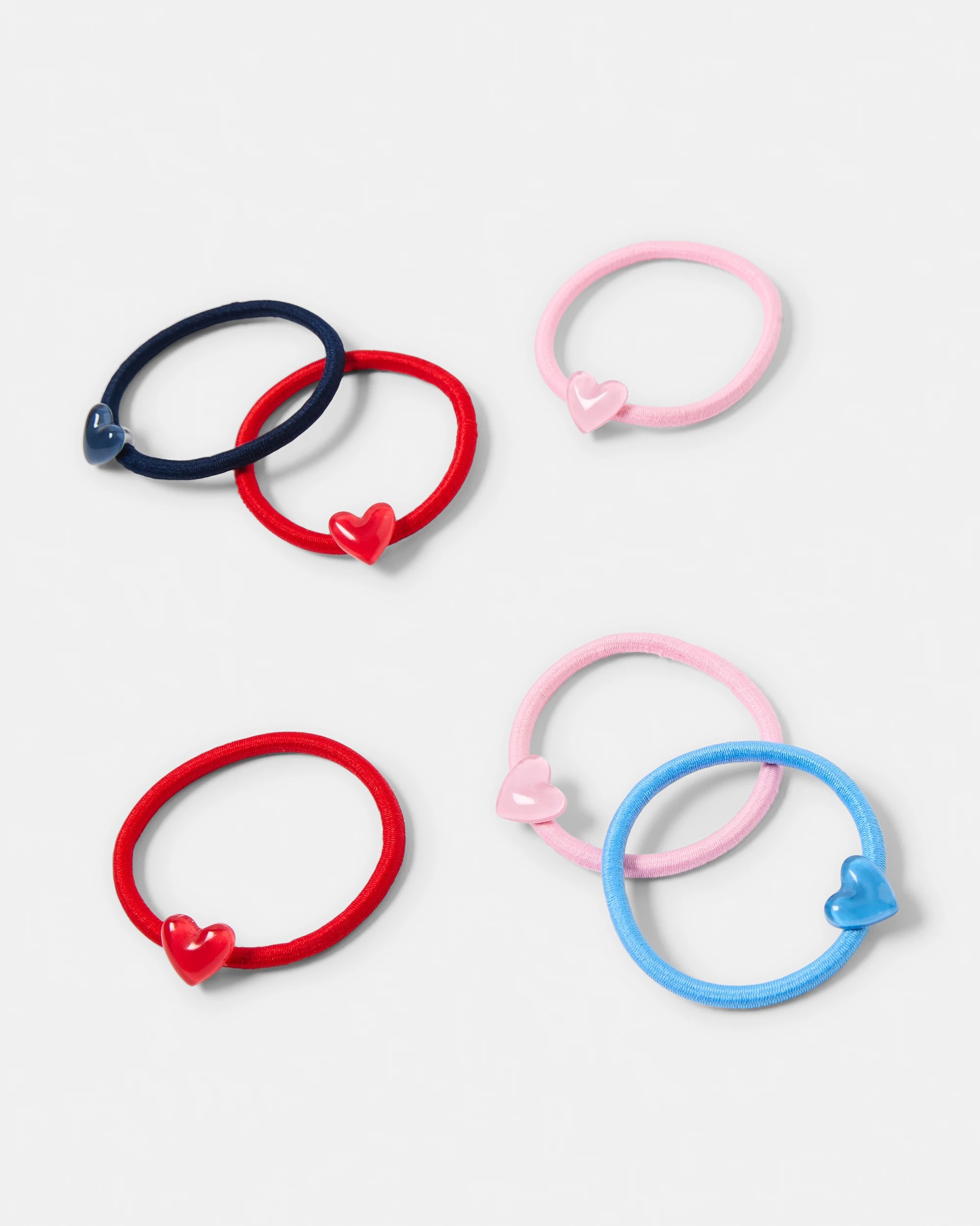 2 6 Pack Hearts Hair Ties, 2 of 3