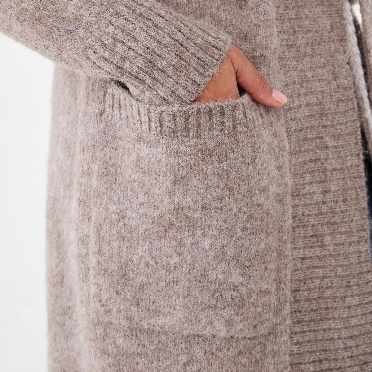 7 Longline Fluffy Cardigan Satelite M, 7 of 7