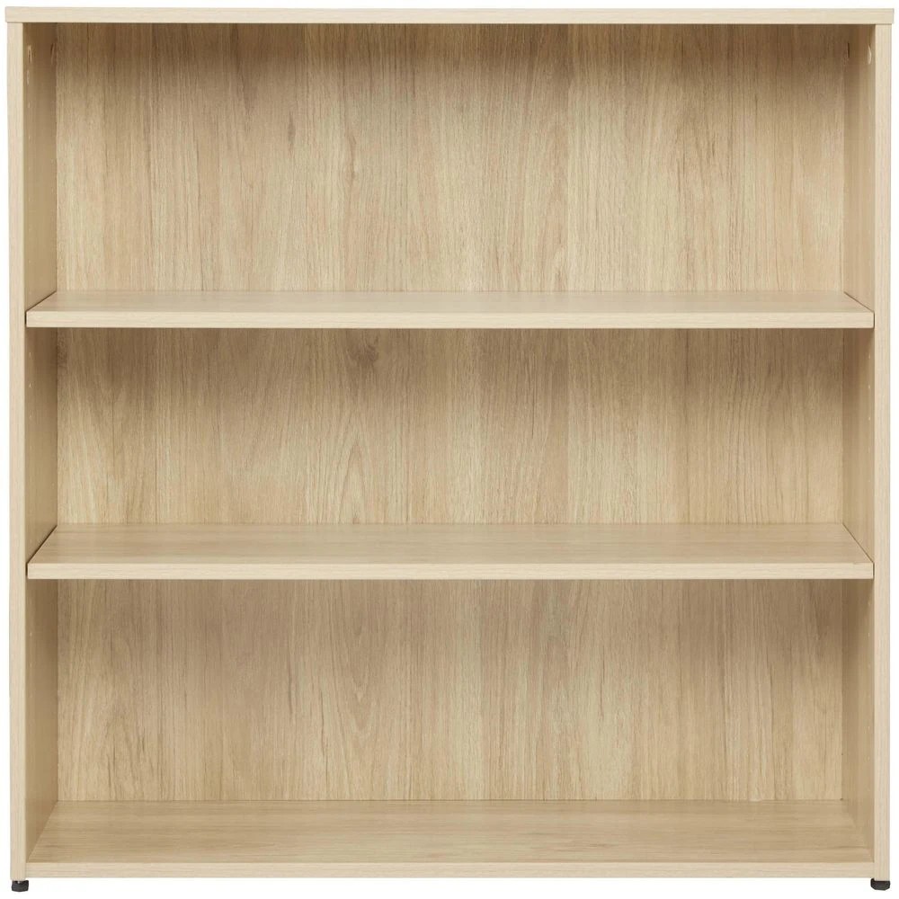 2 Stilford Pro Bookcase 900mm Oak Shelves Home Office Storage, 2 of 5