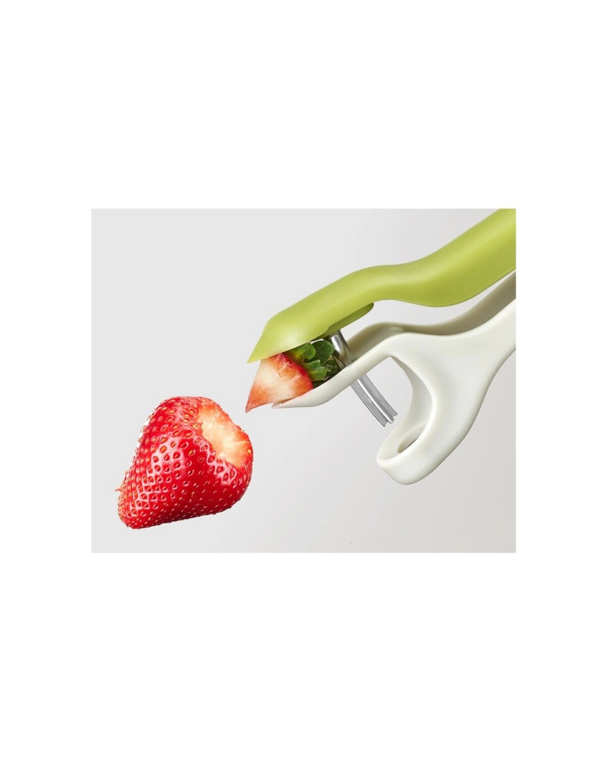 5 Joseph Joseph 2PK Tweezy 2-in-1 Pitter and Huller Kitchen Utensil Safe Use Stone - Green, 5 of 7
