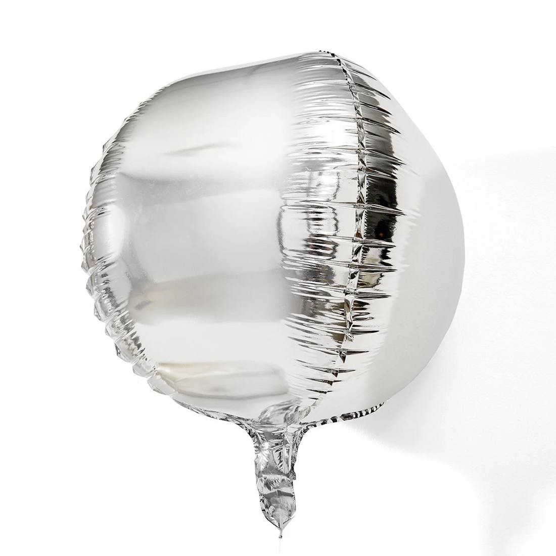 4 5 Piece Silver Look and Gold Look Globe Foil Balloons, 4 of 7