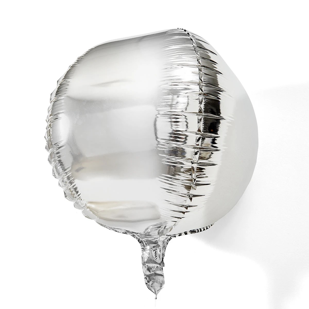 4 5 Piece Silver Look and Gold Look Globe Foil Balloons, 4 of 7