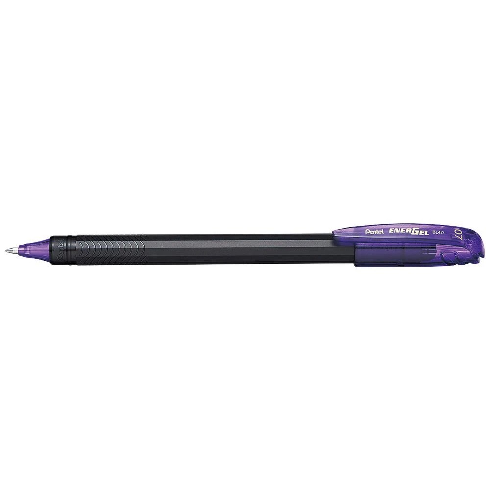 1 Pentel EnerGel BL417 Pen 0.7mm Violet, 1 of 1