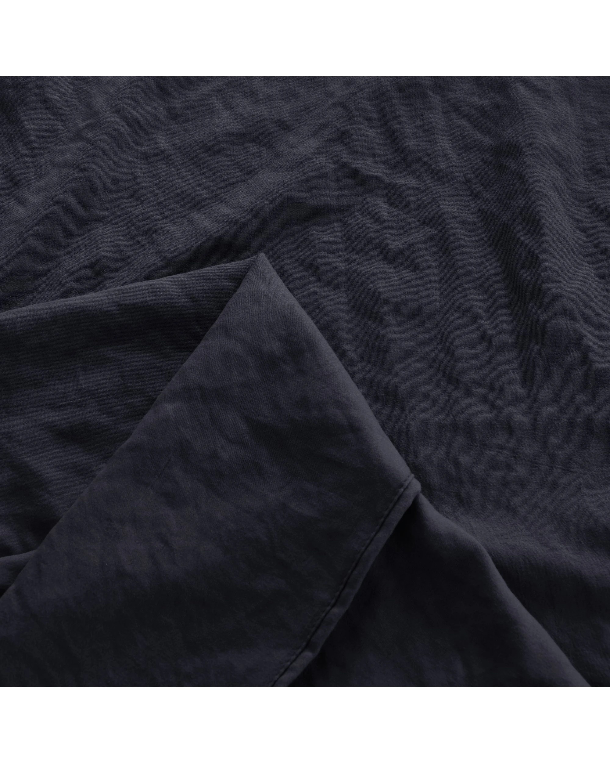 4 Dreamaker Superfine Washed Microfibre Sheet Set - King Bed - Navy, 4 of 5