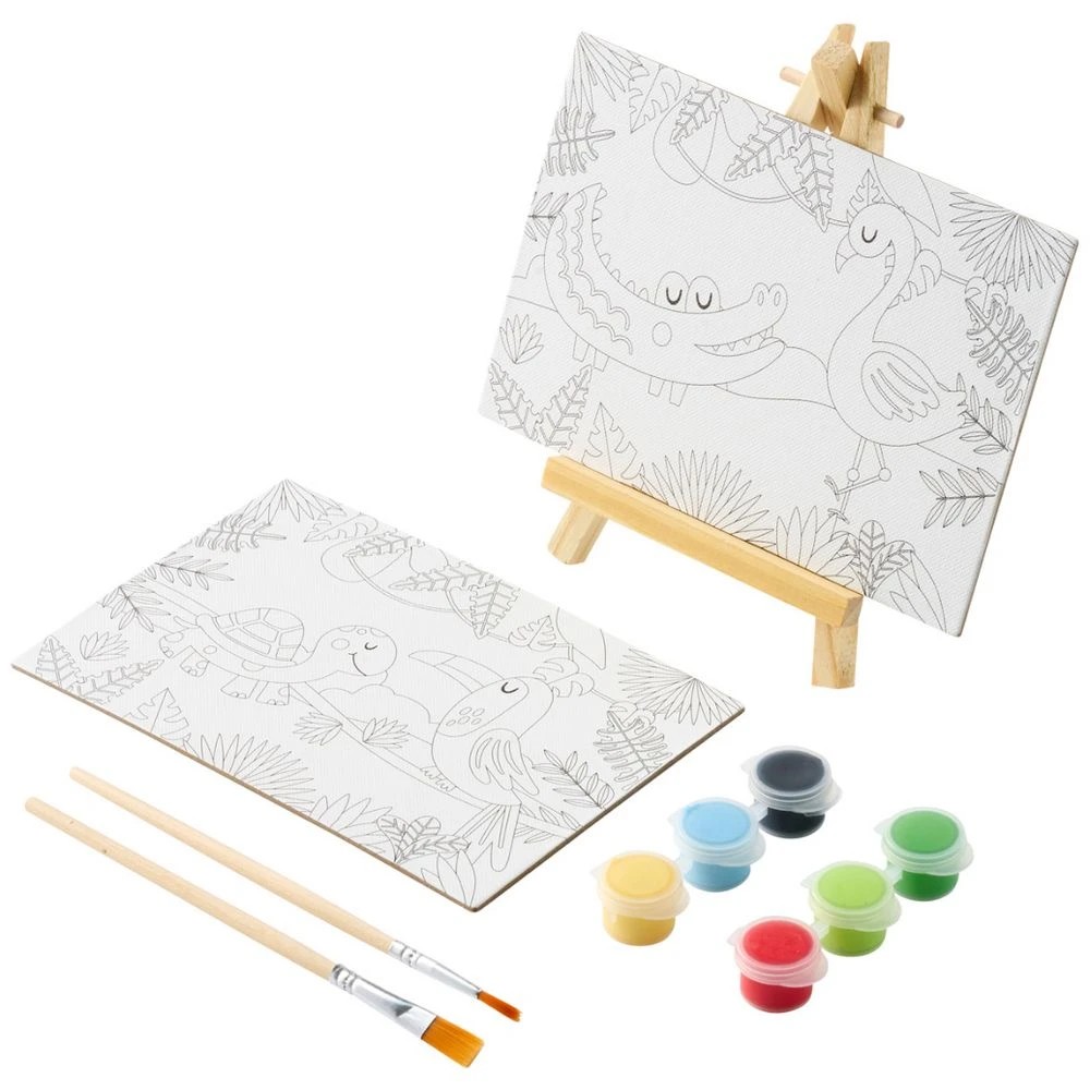 3 Kadink Canvas Painting Kit 15x10cm Jungle, 3 of 4