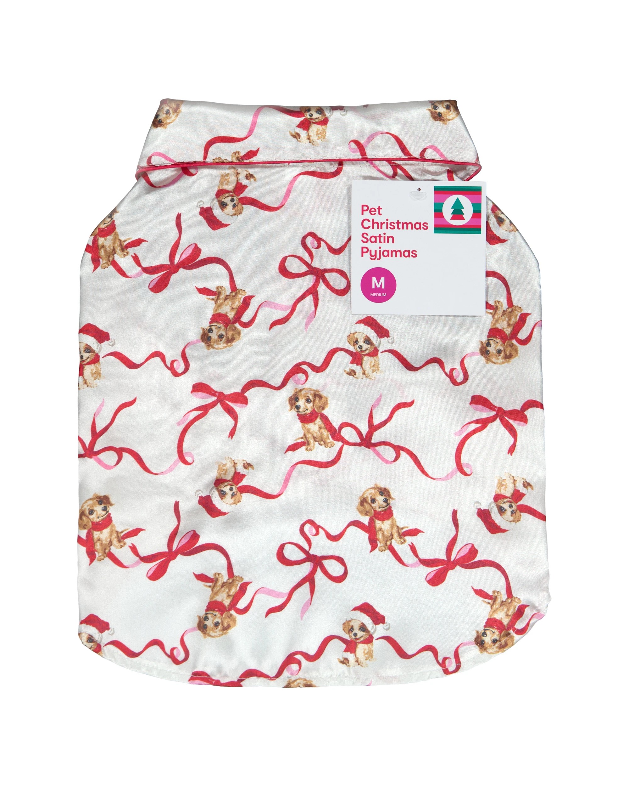 9 Family Matching Christmas Dog Ribbon Mini Me Pyjama M, 9 of 9
