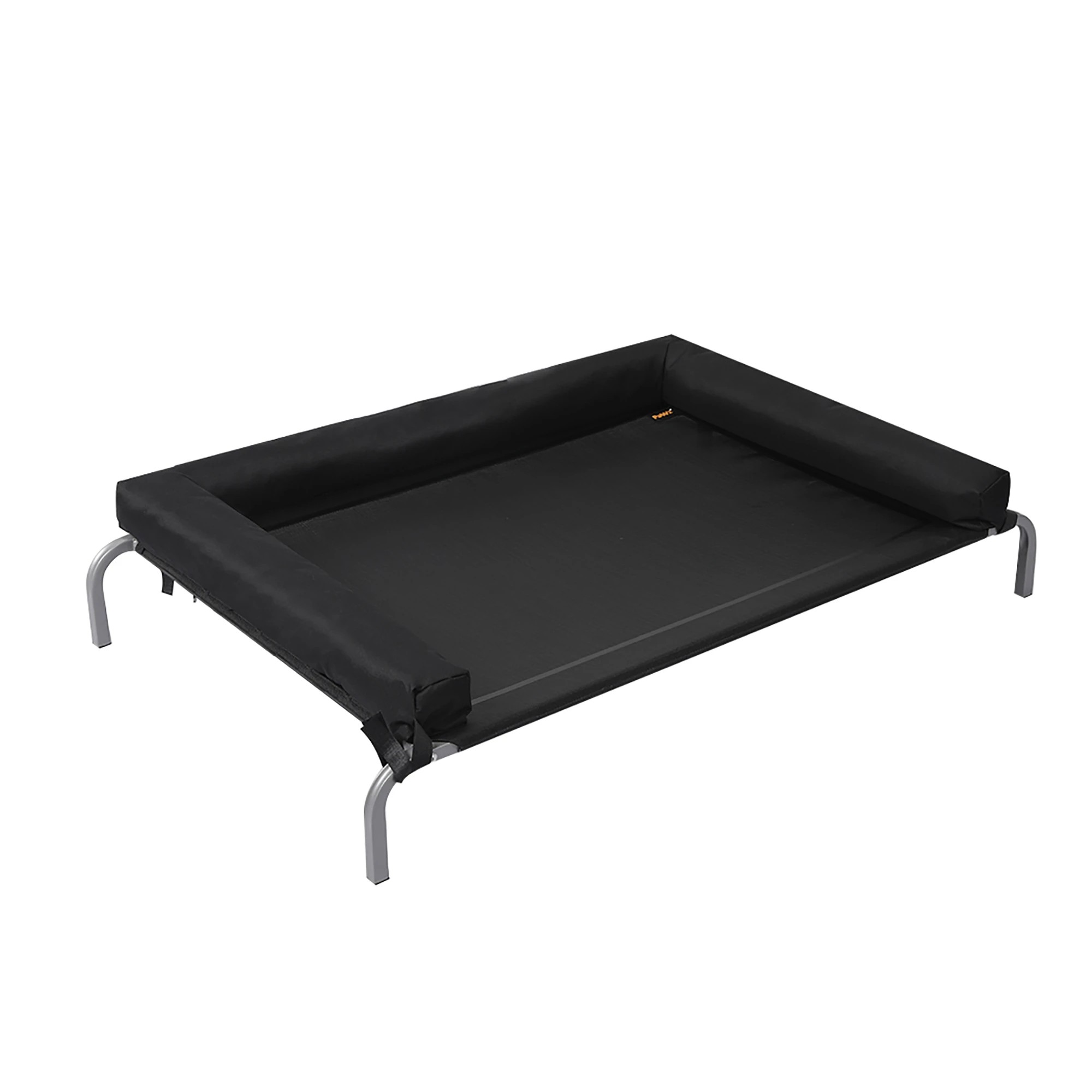 1 Pawz Elevated Pet Bed Medium - Black, 1 of 7