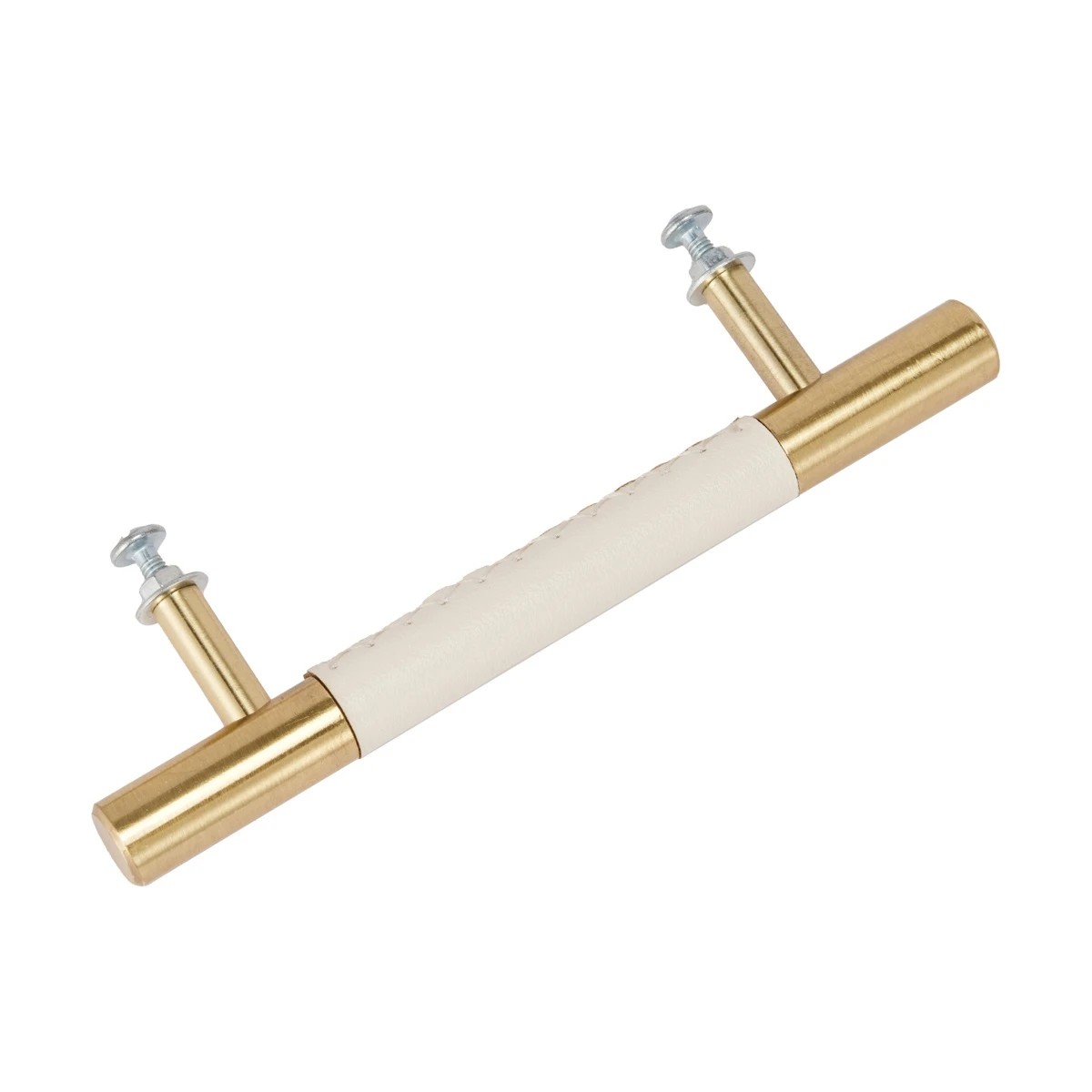 5 2 Pack White and Gold Look Handles, 5 of 7