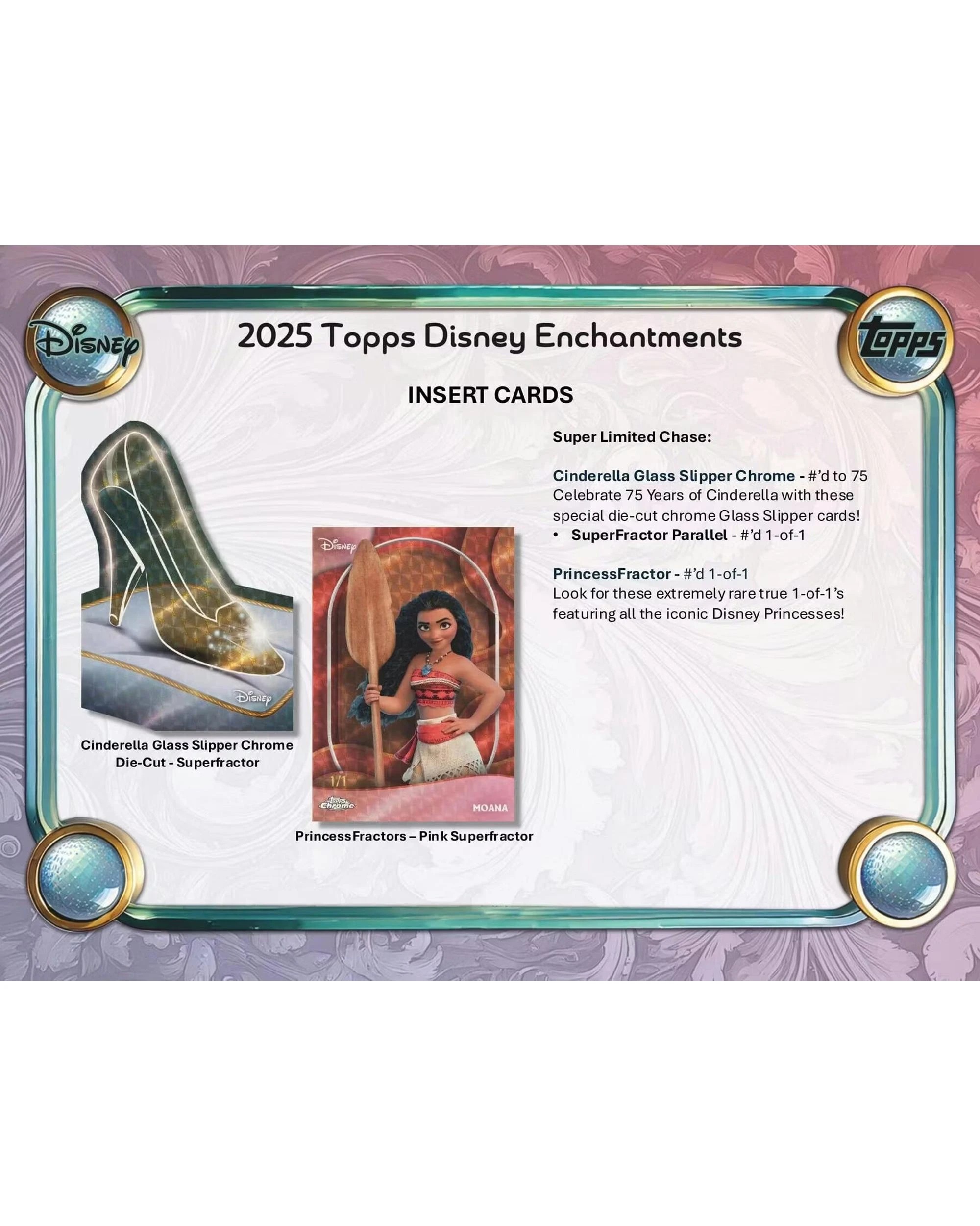 6 Topps 2025 Disney Wonder Winter Mega Box, 6 of 9